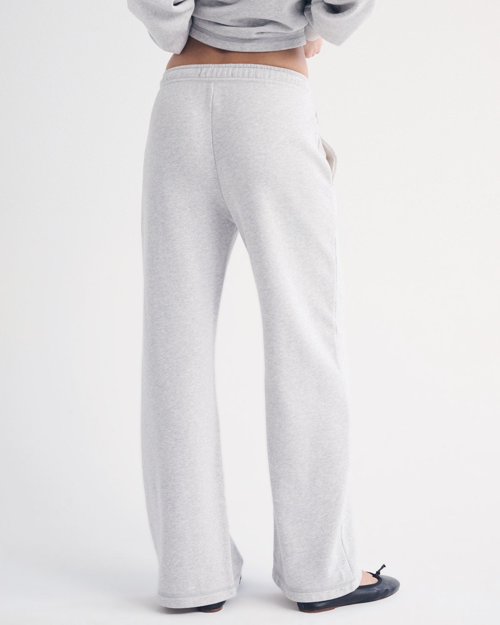 High Rise Sunday Terry Wide Leg Sweatpant