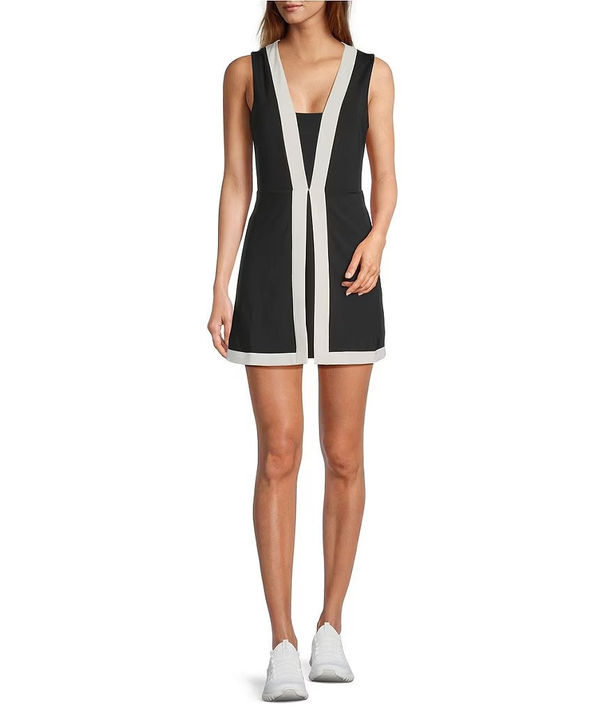 Active On-The-Line Tennis Built-In Short Mini Dress