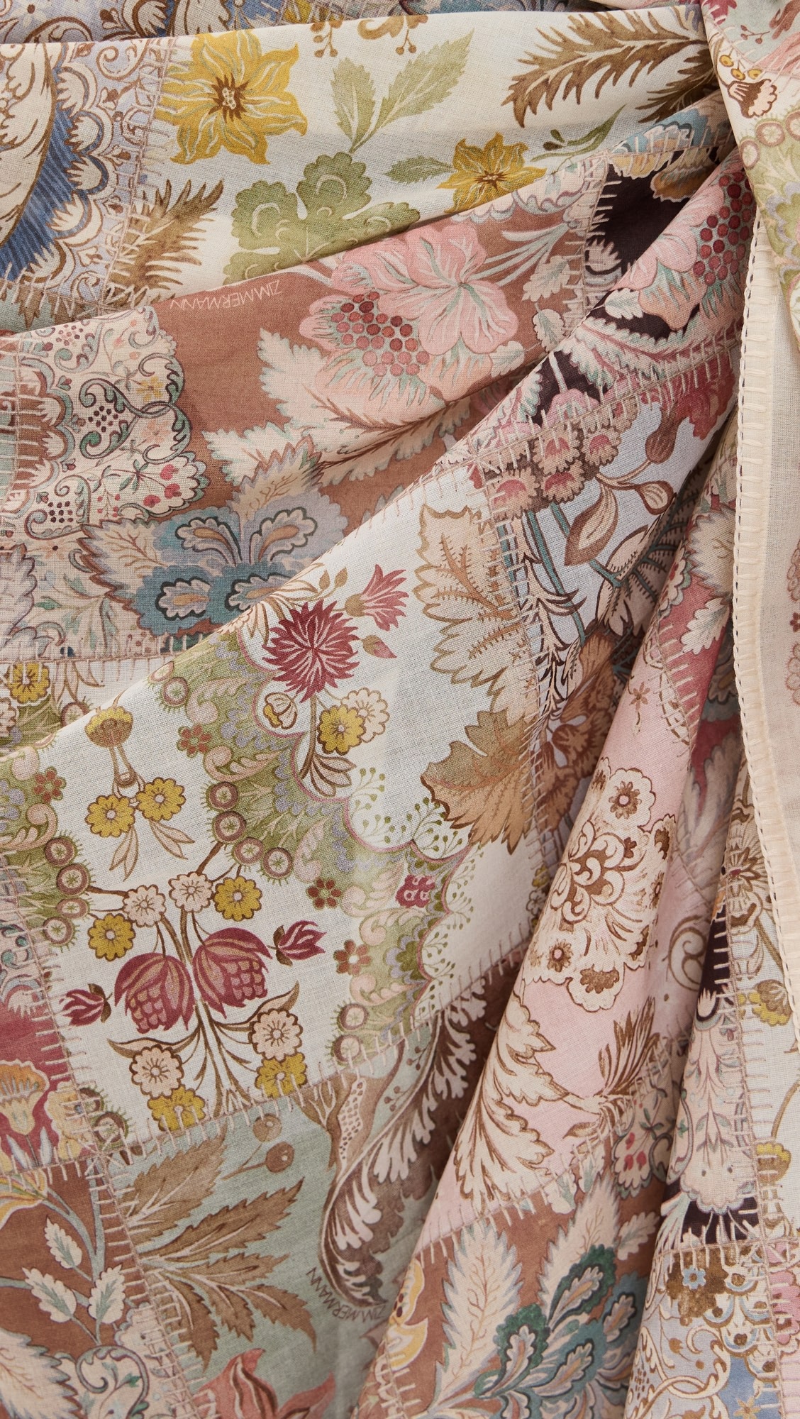 Multi Patch Printed Cotton Pareo