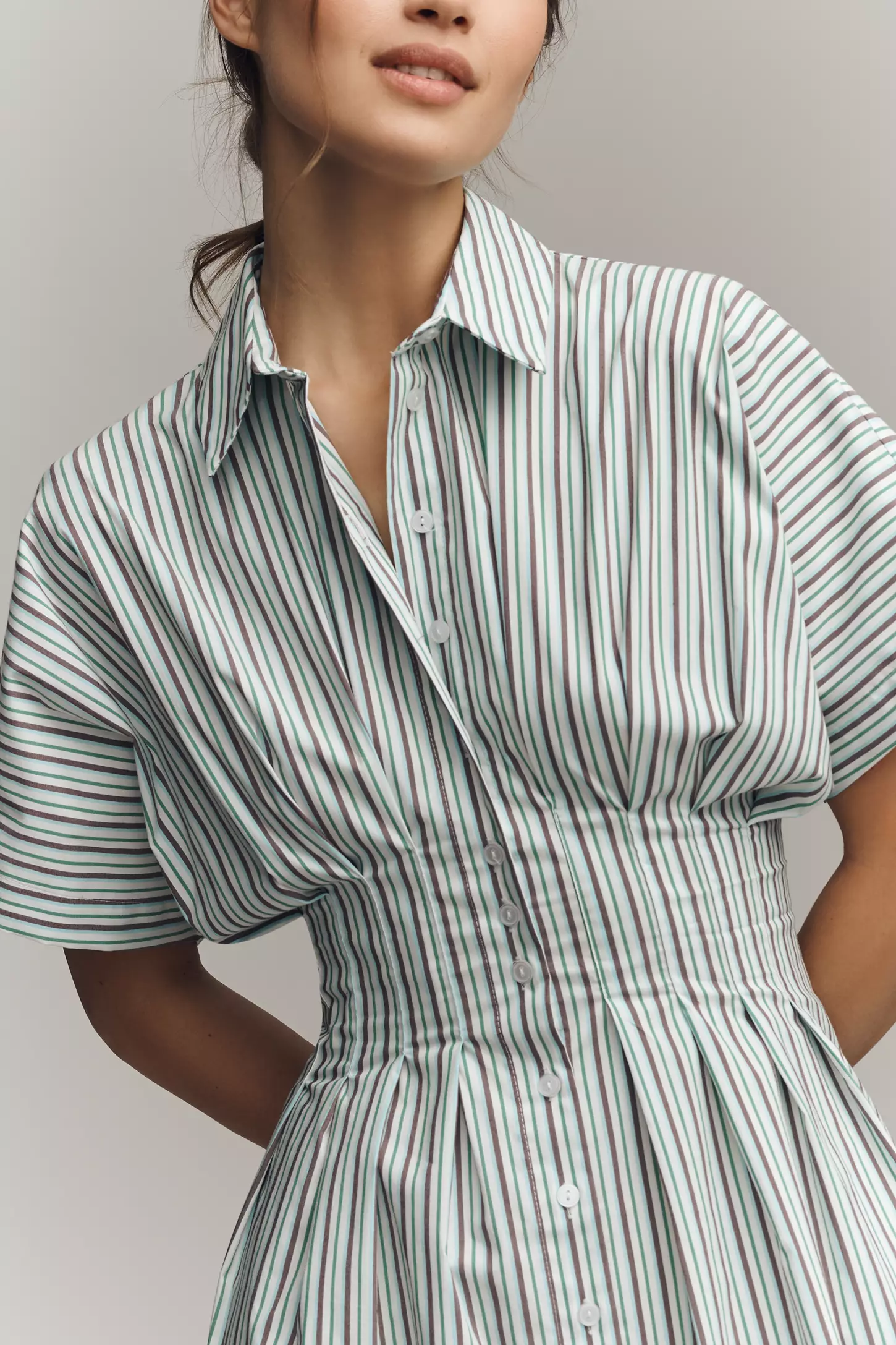 The Tobie Mini Shirt Dress