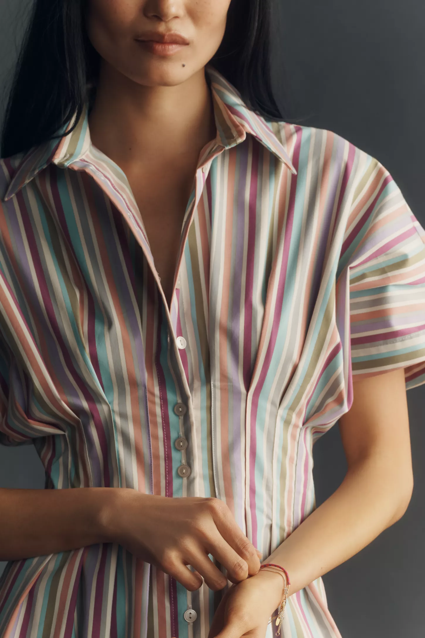The Tobie Mini Shirt Dress