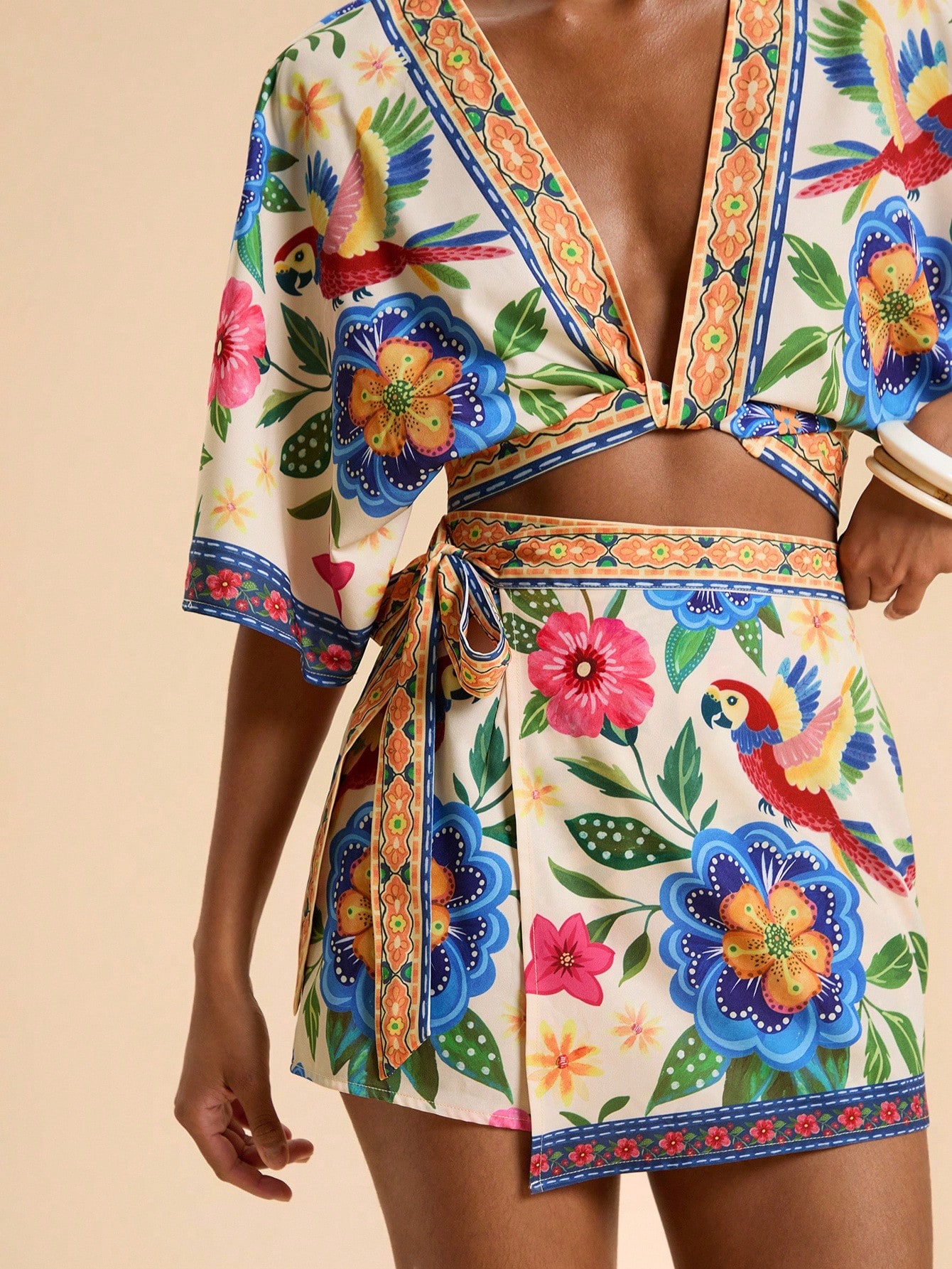 Sunset Garden Printed Resort Set