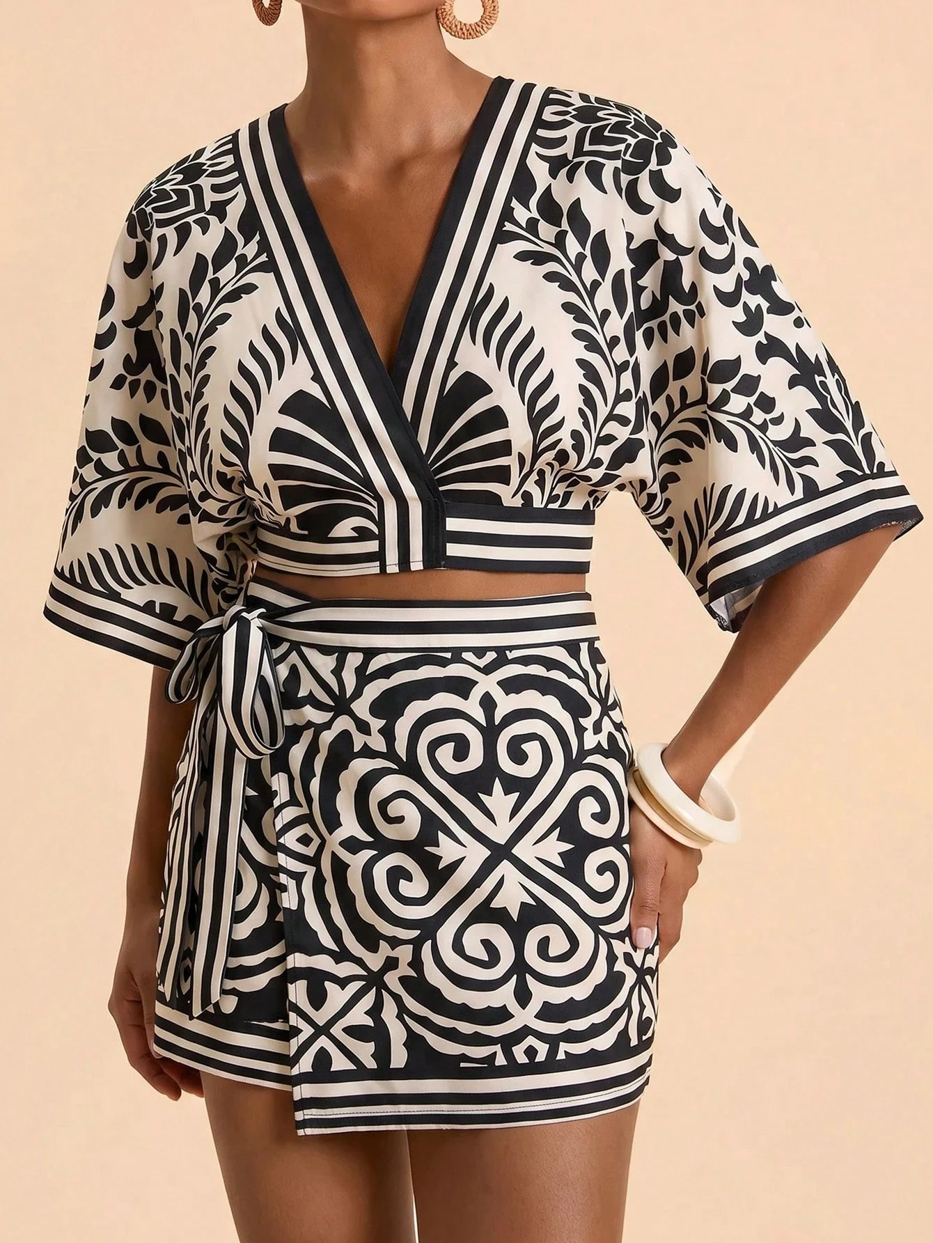Sunset Garden Printed Resort Set