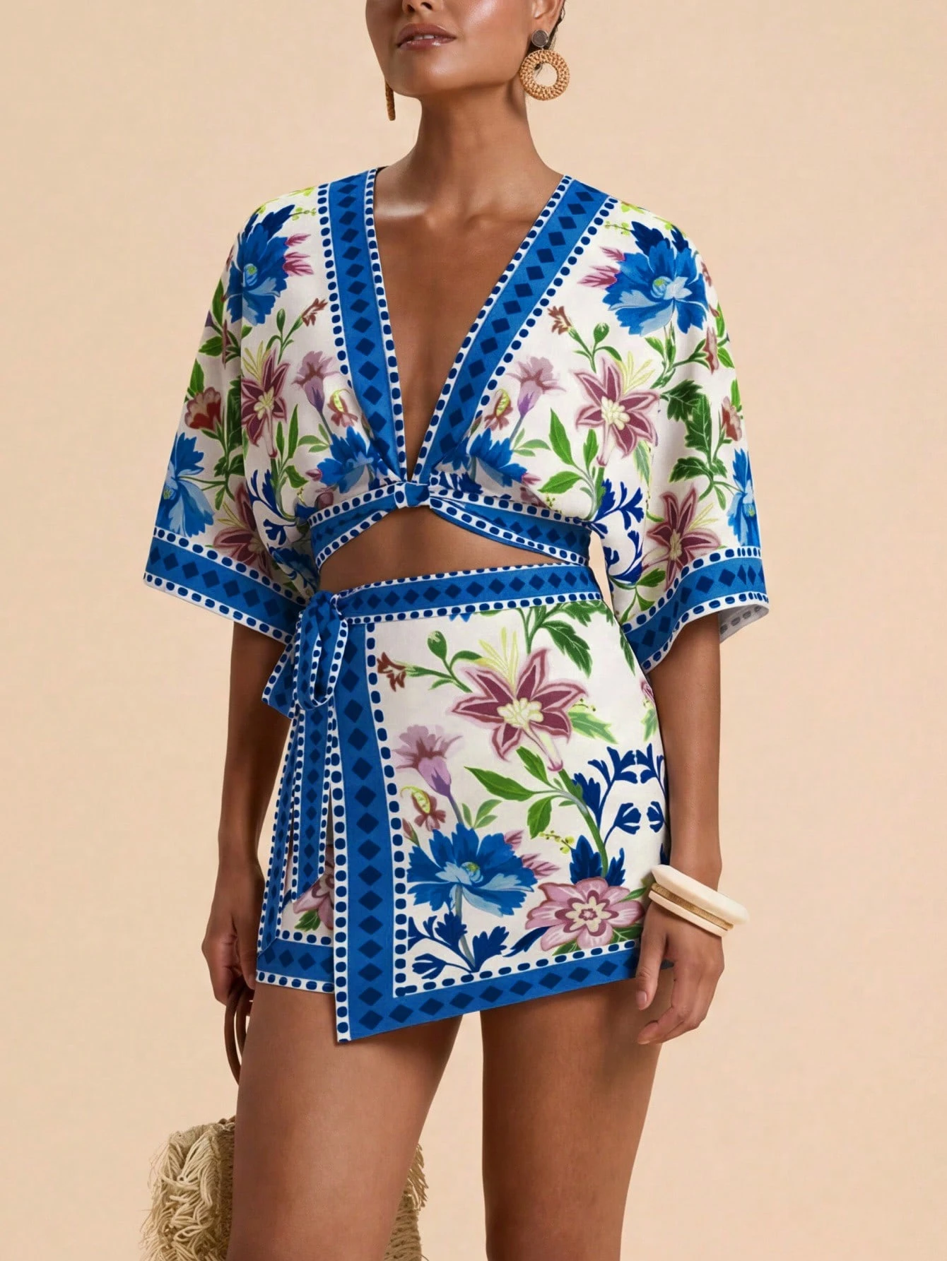 Sunset Garden Printed Resort Set