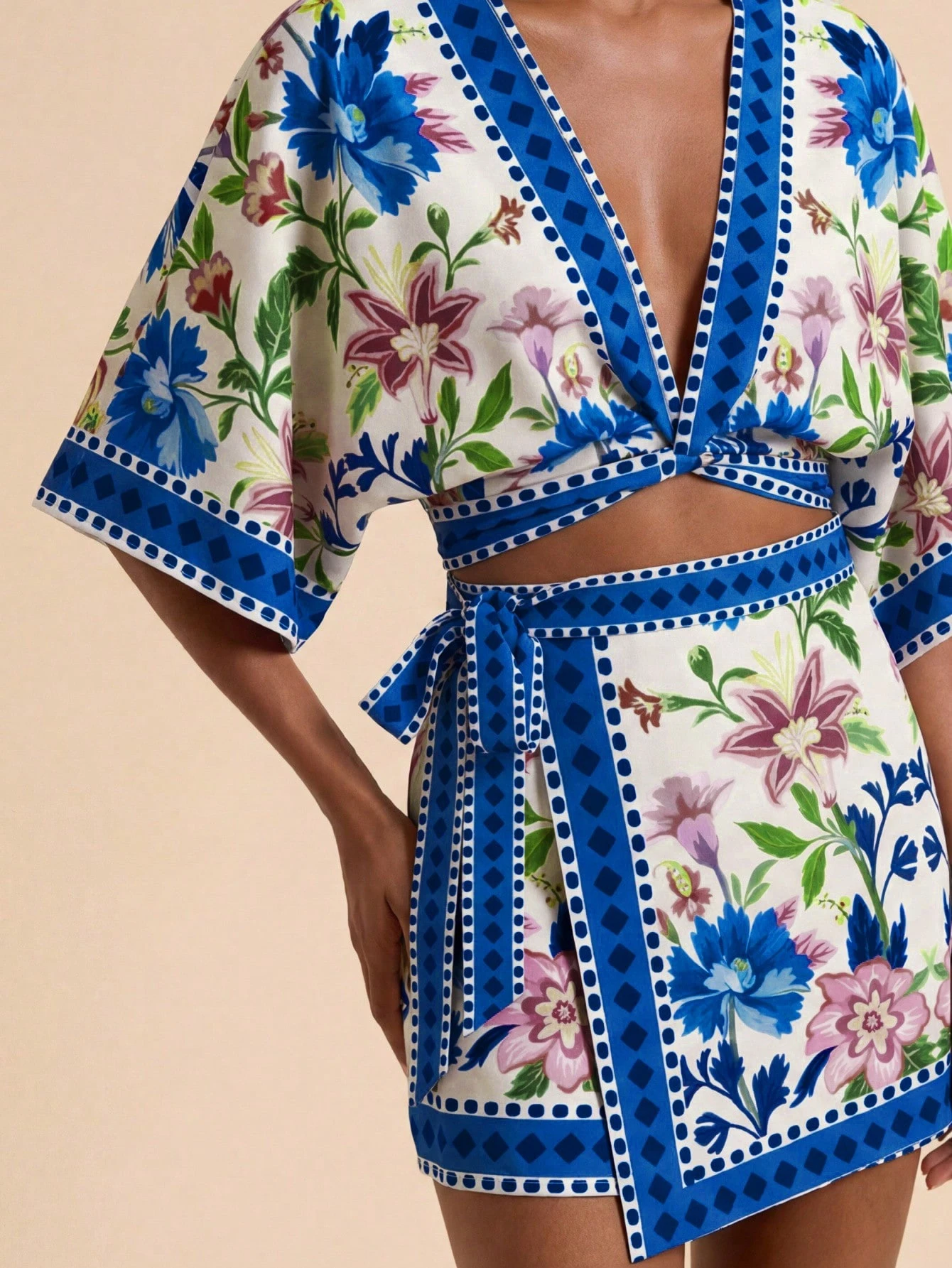 Sunset Garden Printed Resort Set