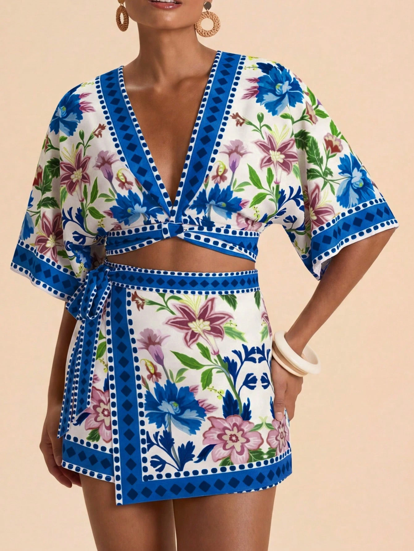 Sunset Garden Printed Resort Set
