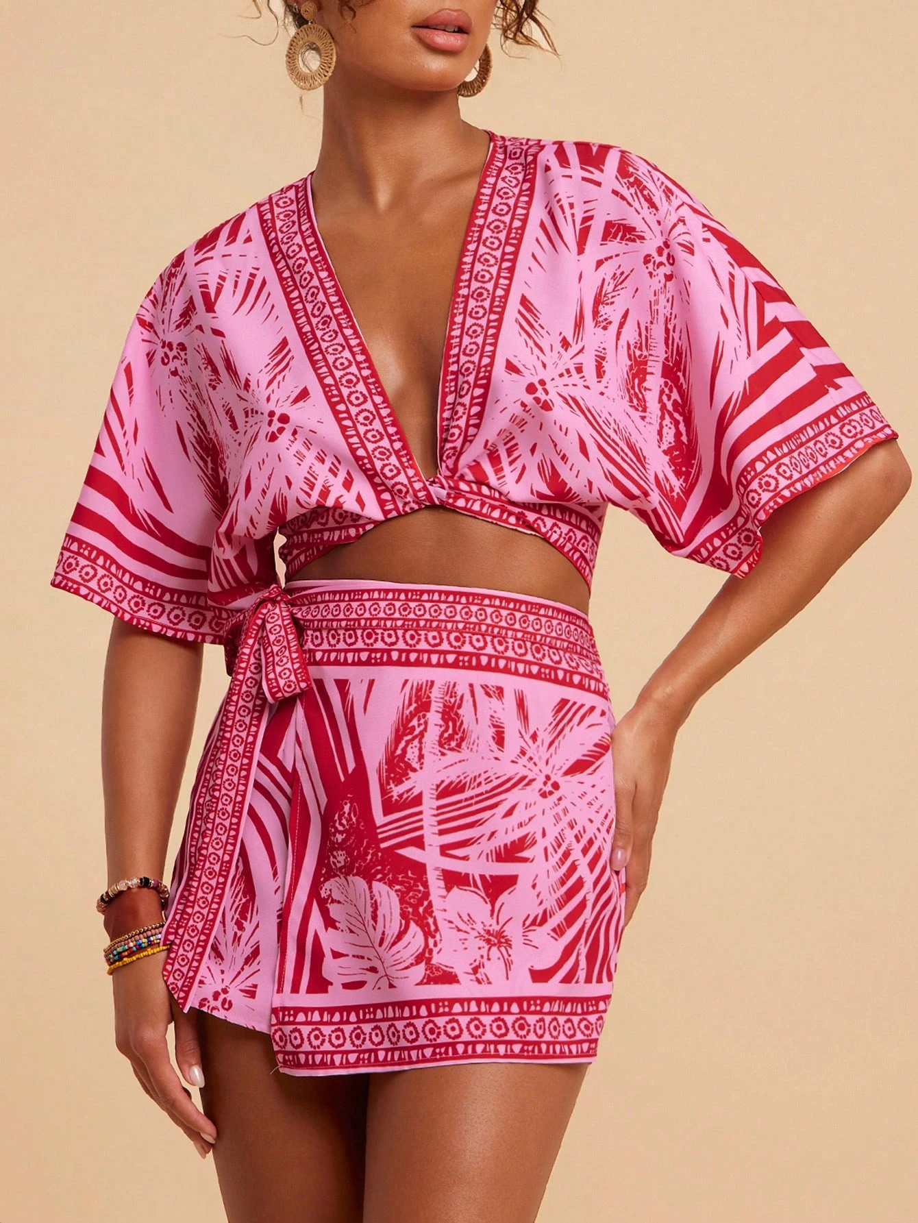 Sunset Garden Printed Resort Set