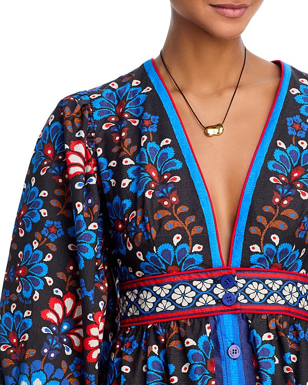 Button Front Mini Dress