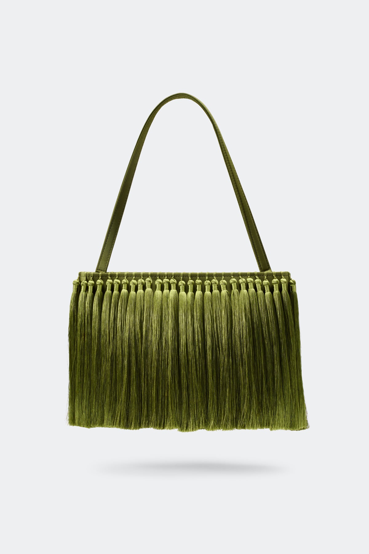 Tassel Boxy Clutch
