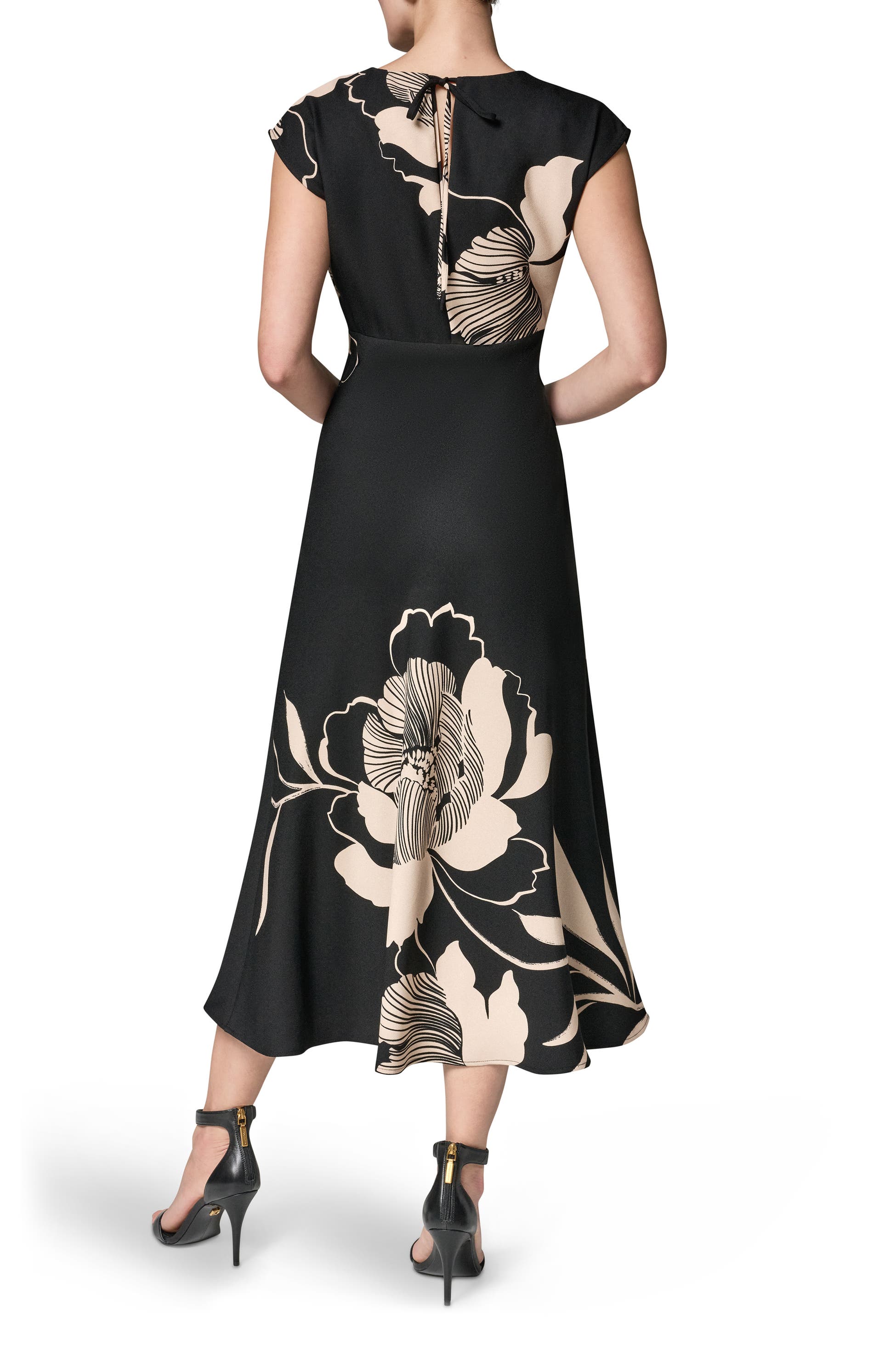 Floral Print Midi Dress