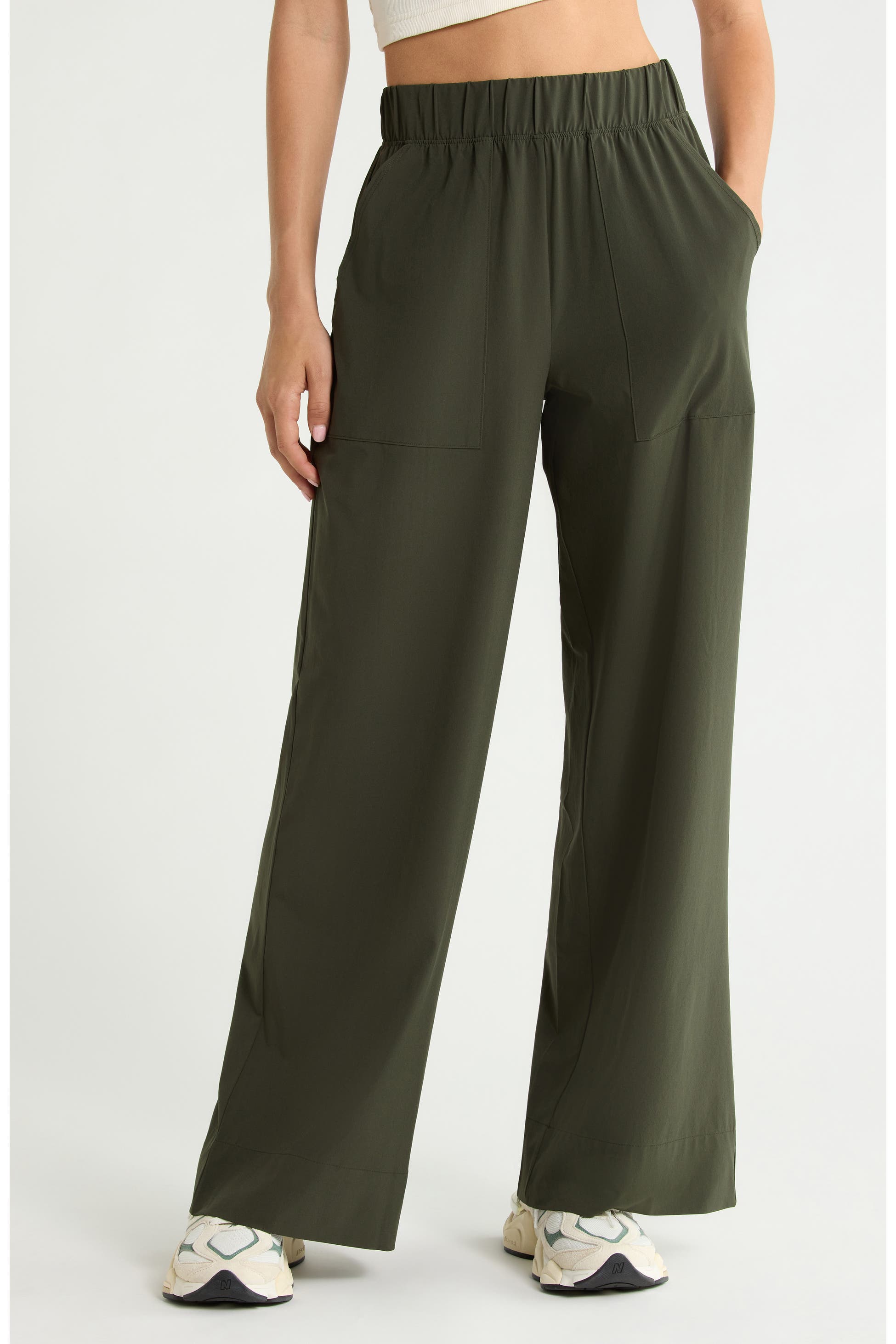 Wide Leg Utility Pants