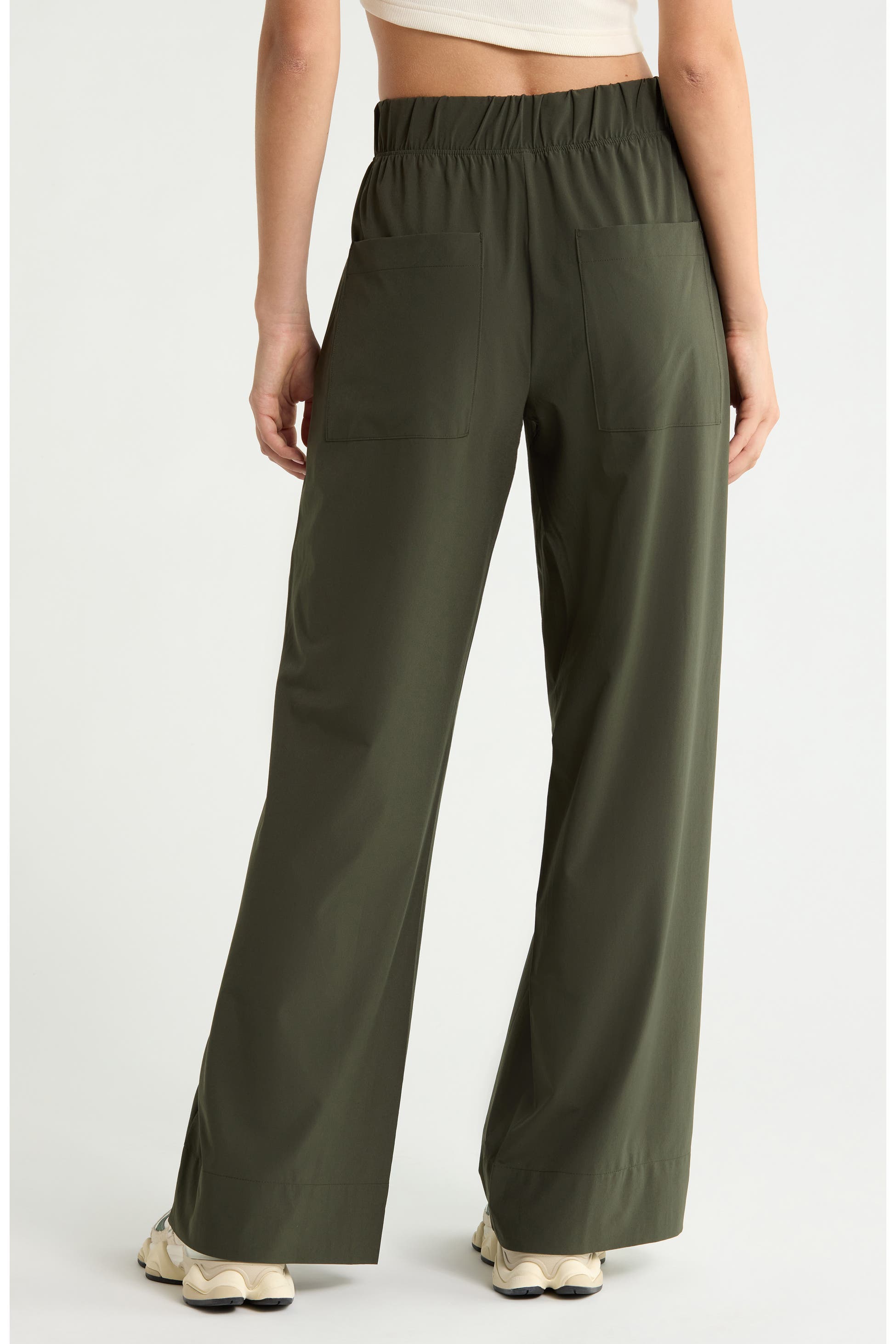 Wide Leg Utility Pants