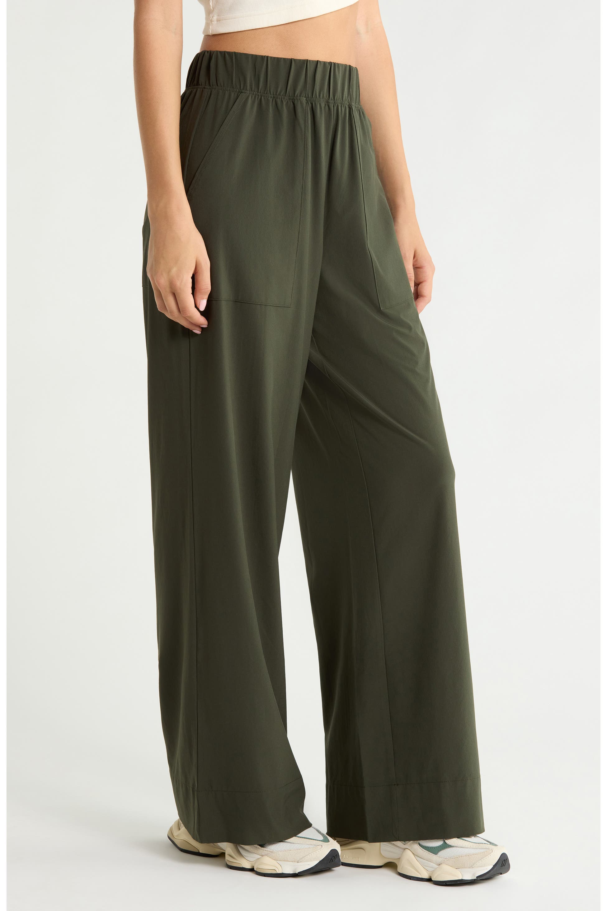 Wide Leg Utility Pants