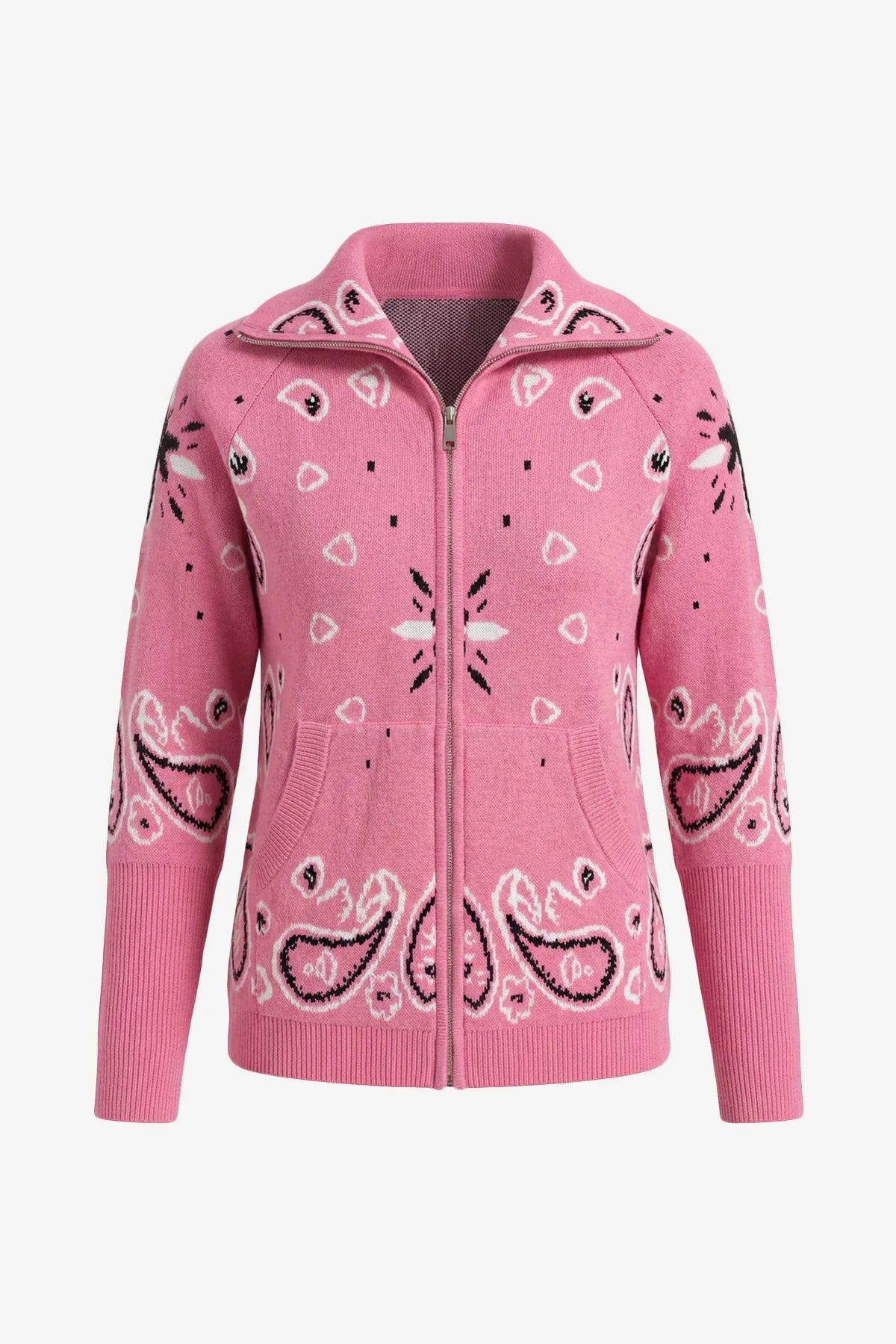 Women Zip Up Cardigan Sweater