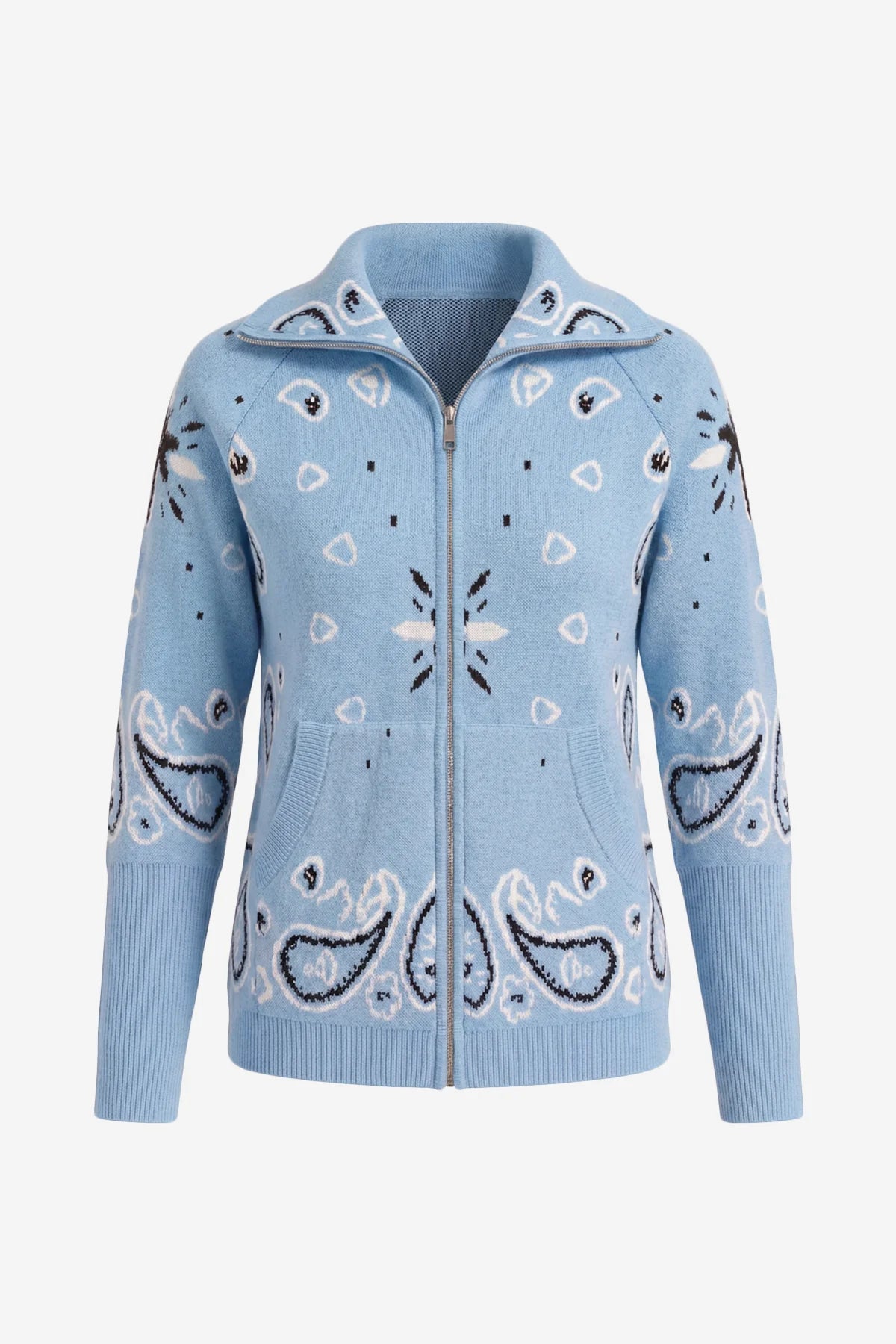 Women Zip Up Cardigan Sweater