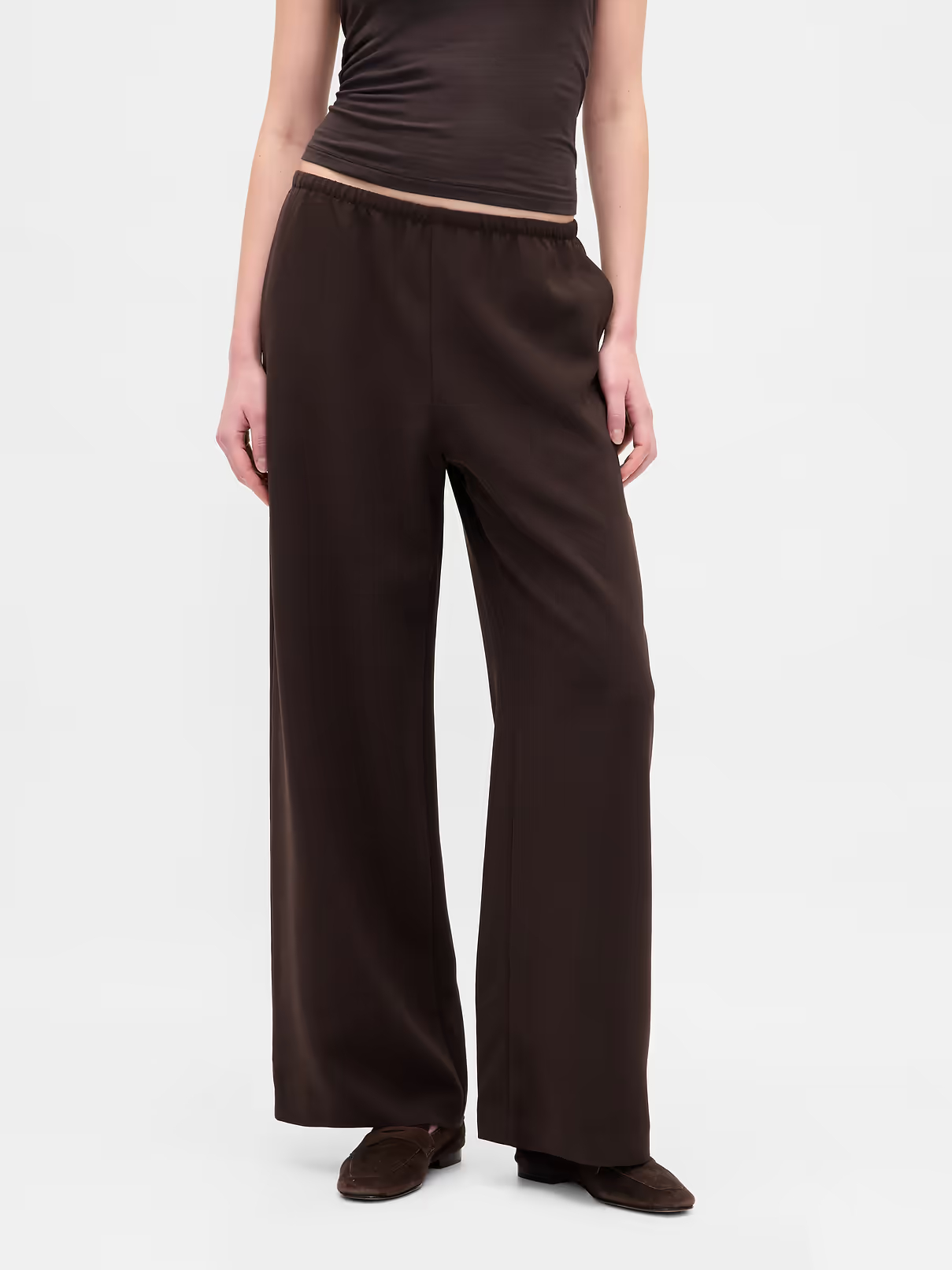 Easy Wide-Leg Pants