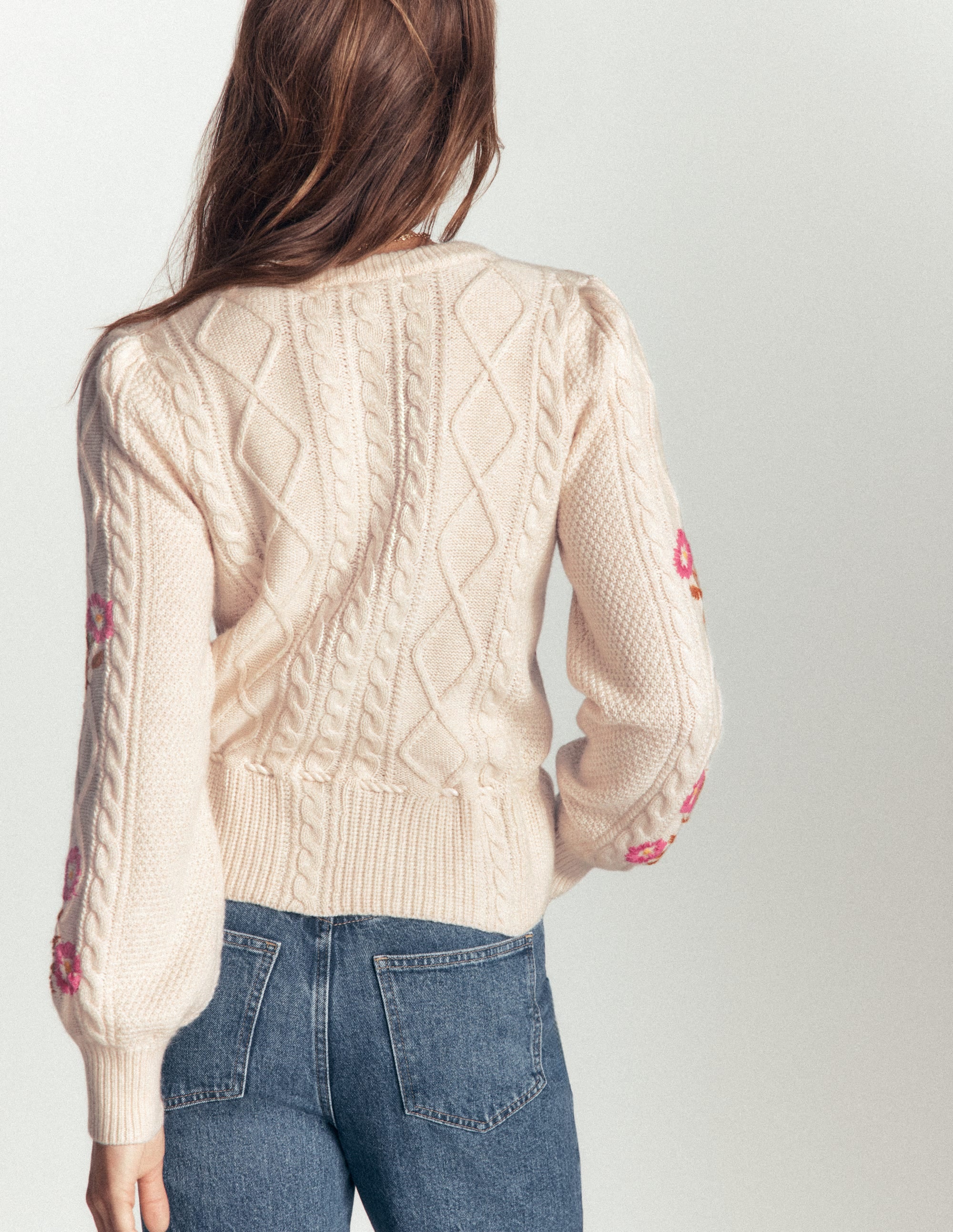 Cable Knitted Cardigan