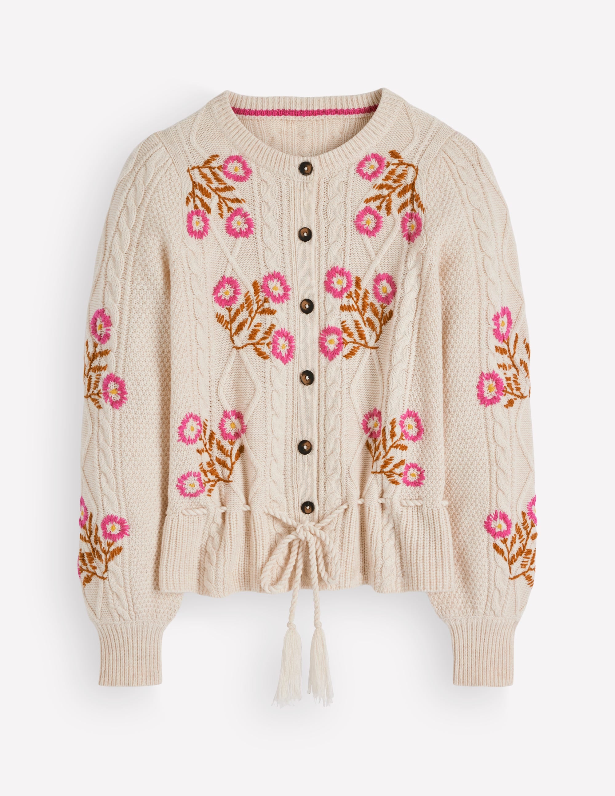Cable Knitted Cardigan