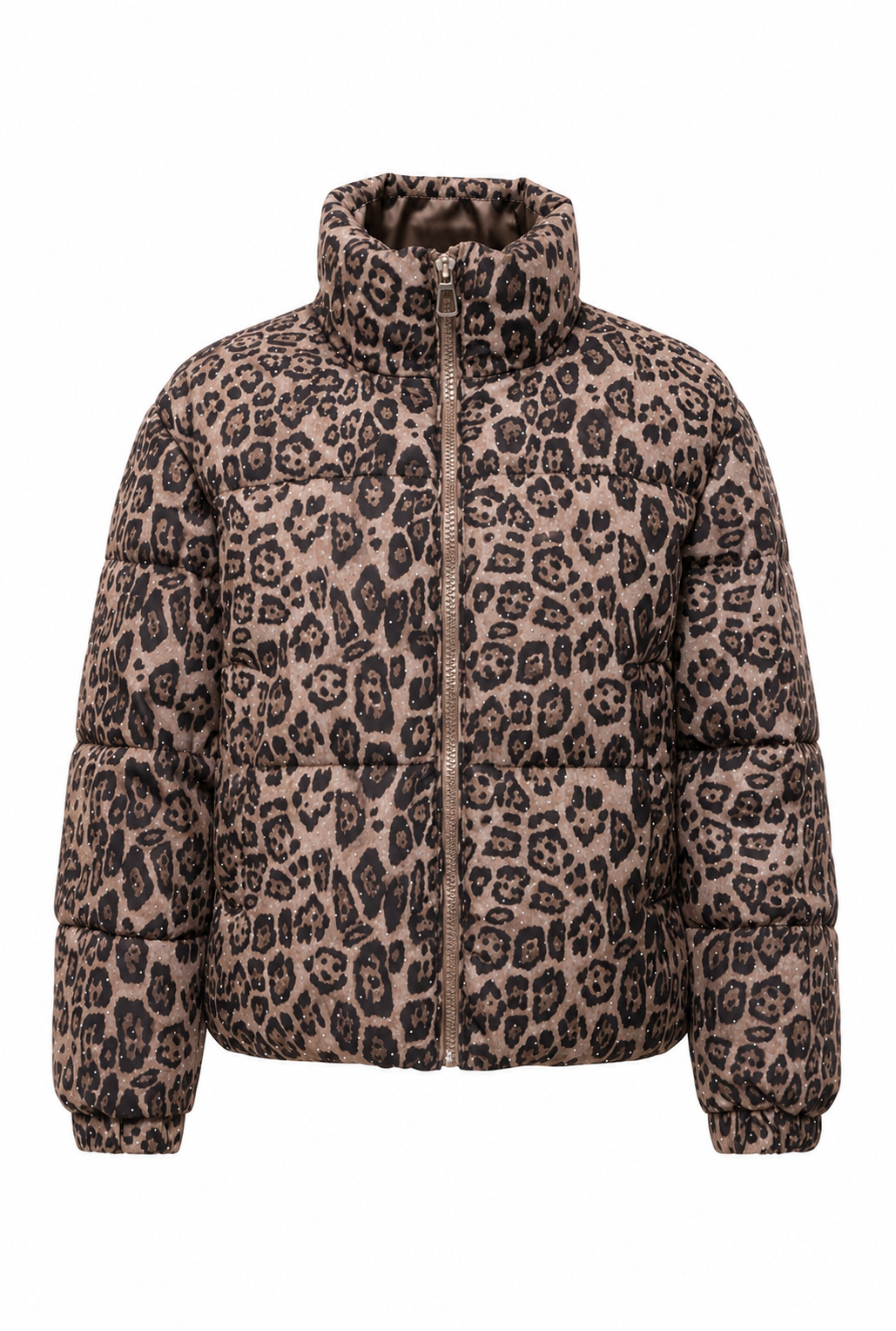 Chocolate Leopard Print Jacket