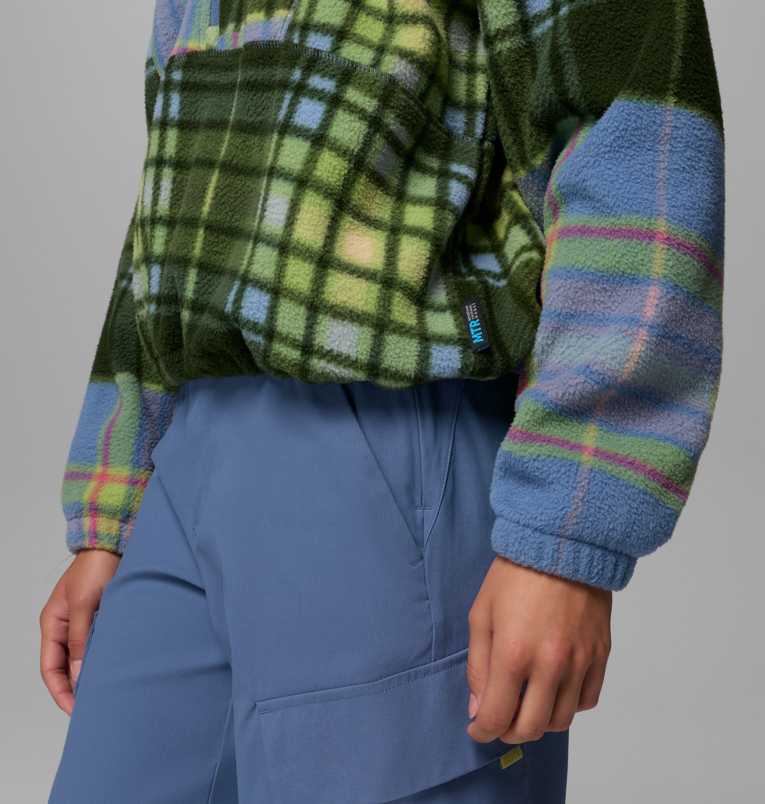 Women's Printed Fleece Half Zip