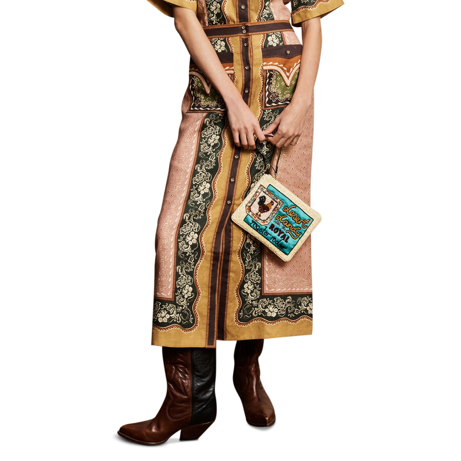 Darcey Printed Maxi Skirt