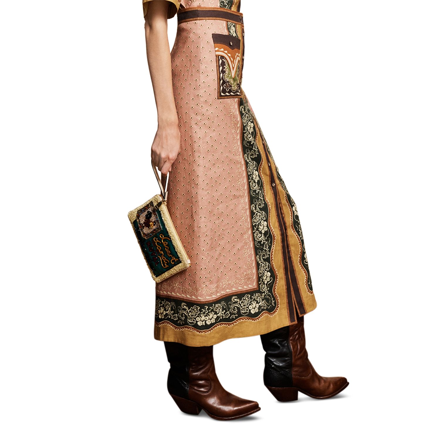Darcey Printed Maxi Skirt