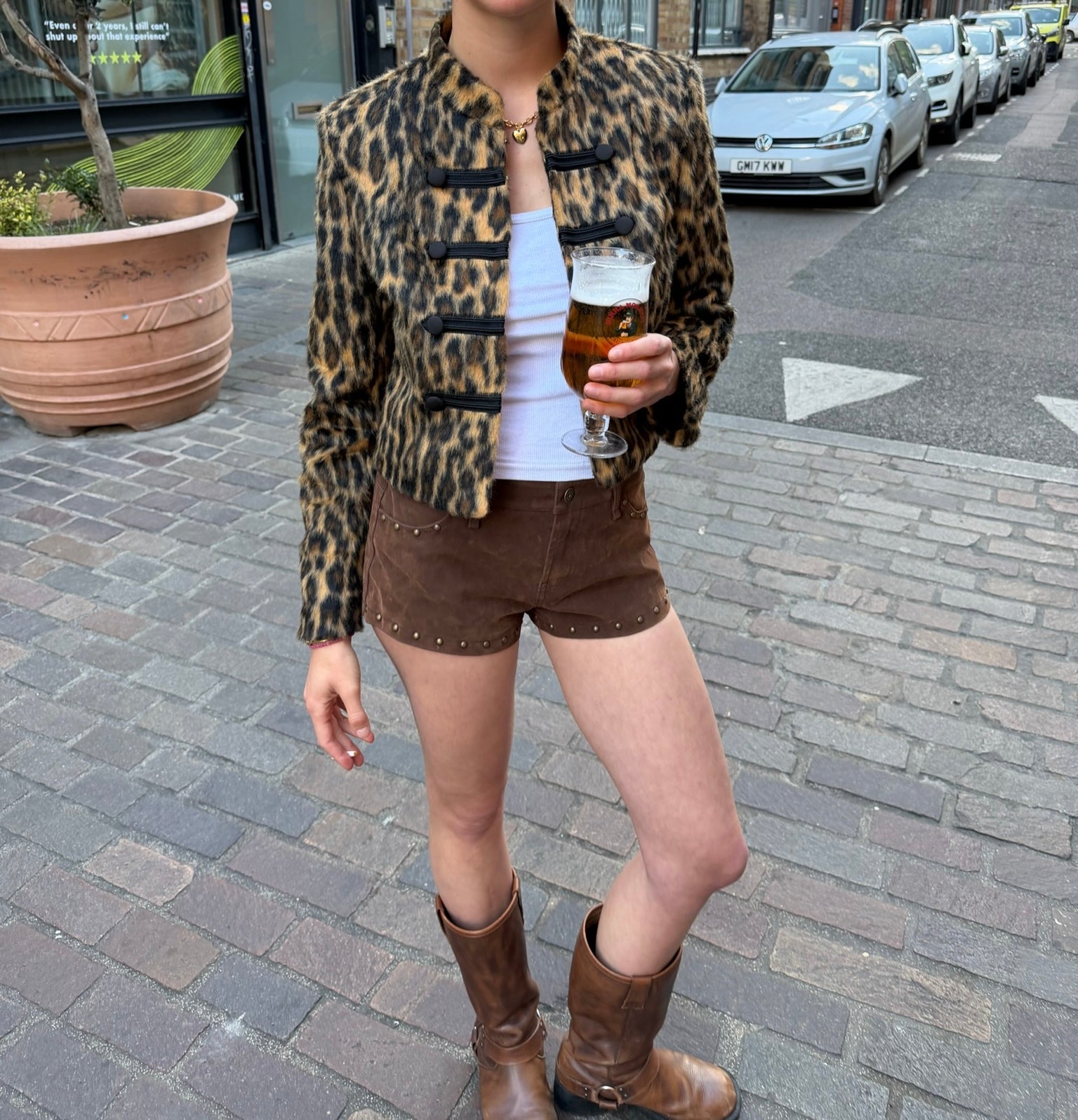 The Romy Cheetah Jacket