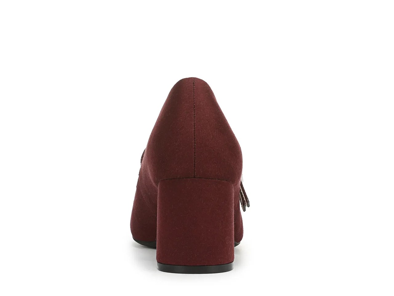 Double Buckle Mary Jane Block Heel Pumps