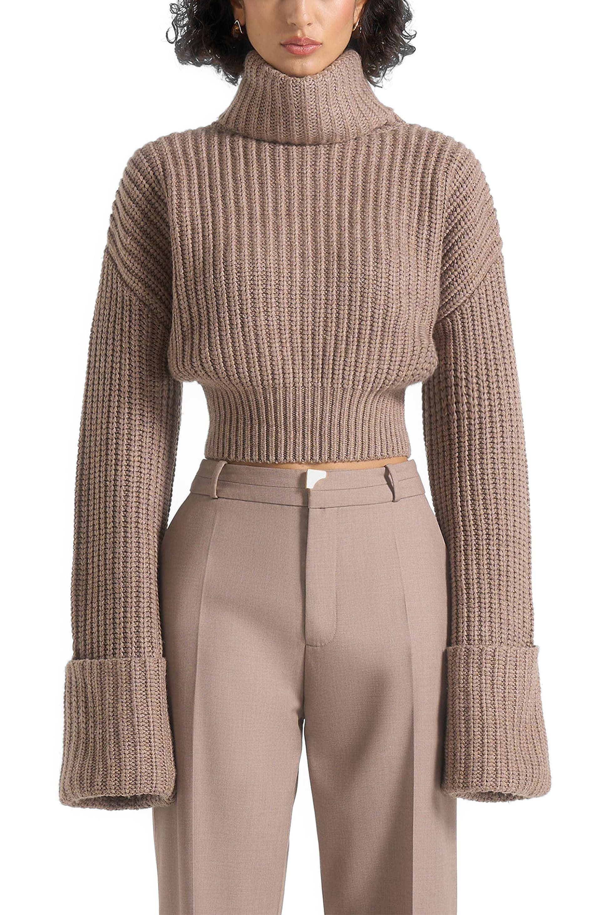 Amaya Roll Neck Knit Jumper