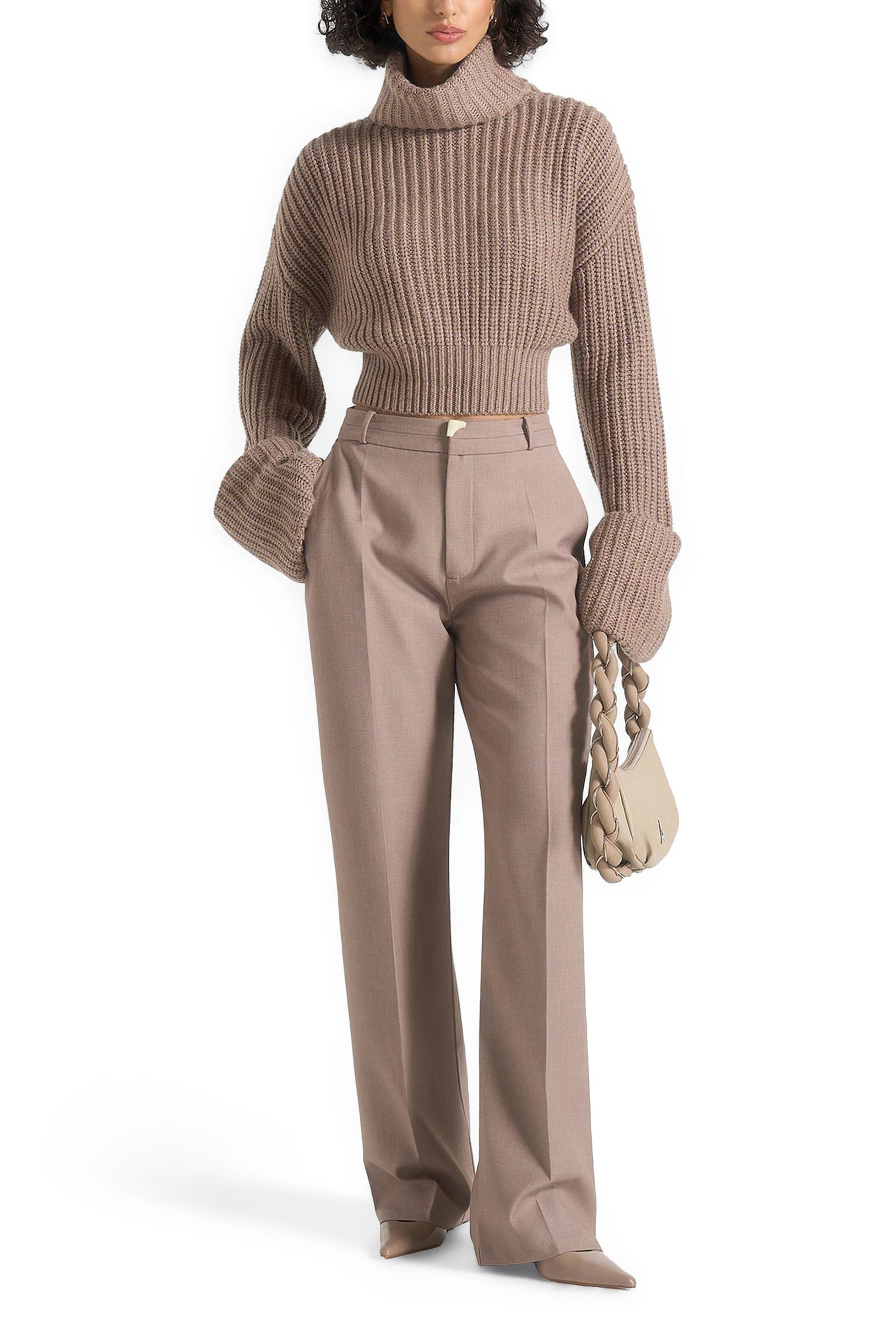 Amaya Roll Neck Knit Jumper