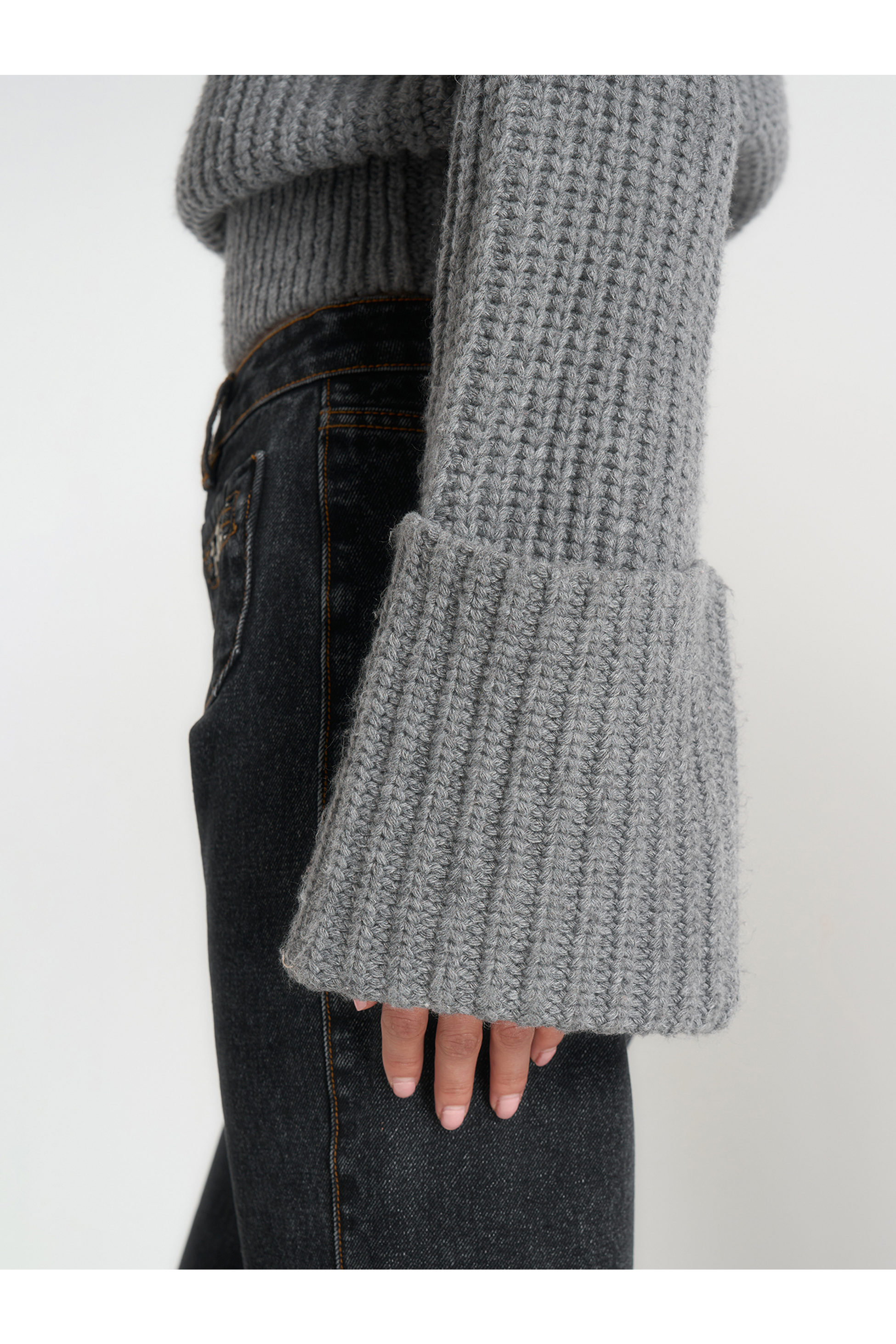 Amaya Roll Neck Knit Jumper