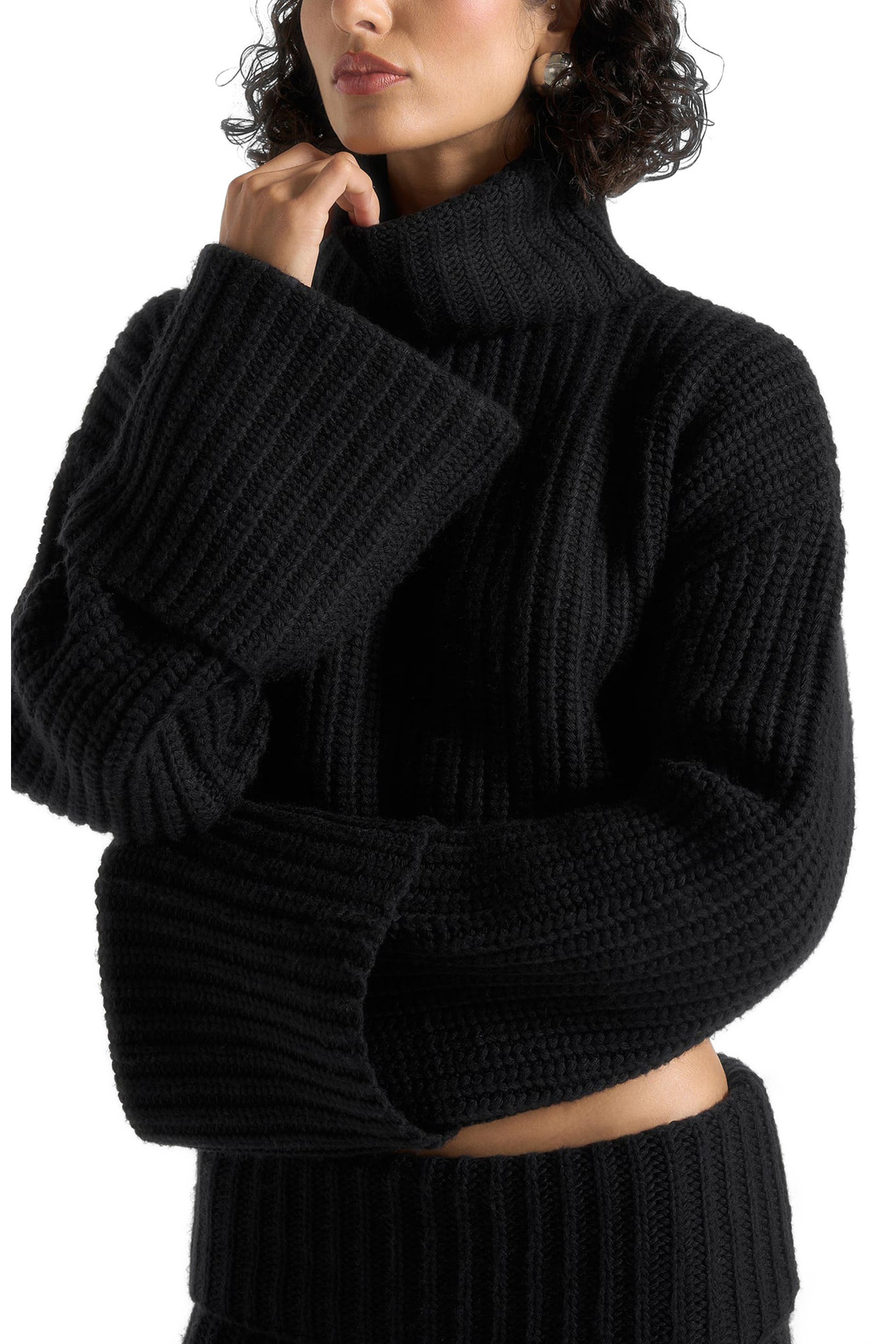 Amaya Roll Neck Knit Jumper