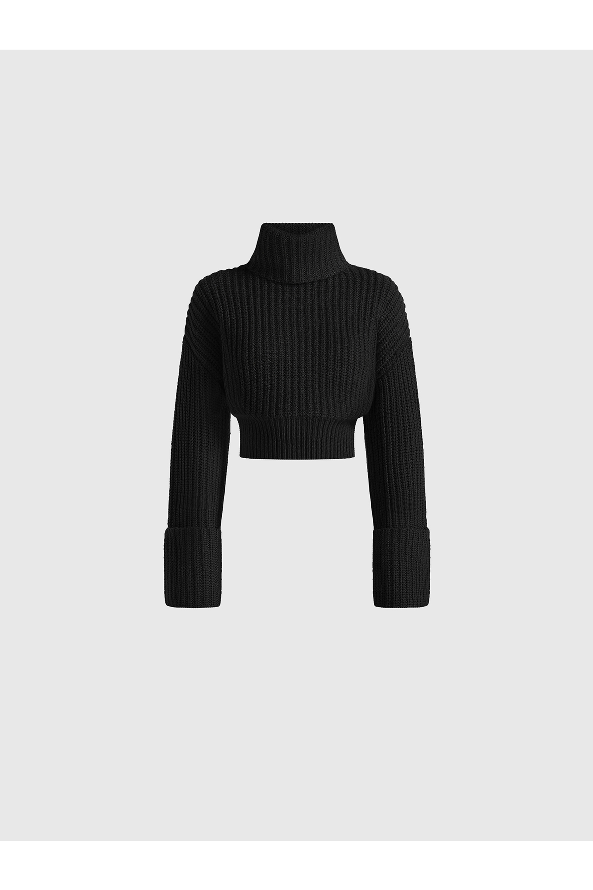 Amaya Roll Neck Knit Jumper