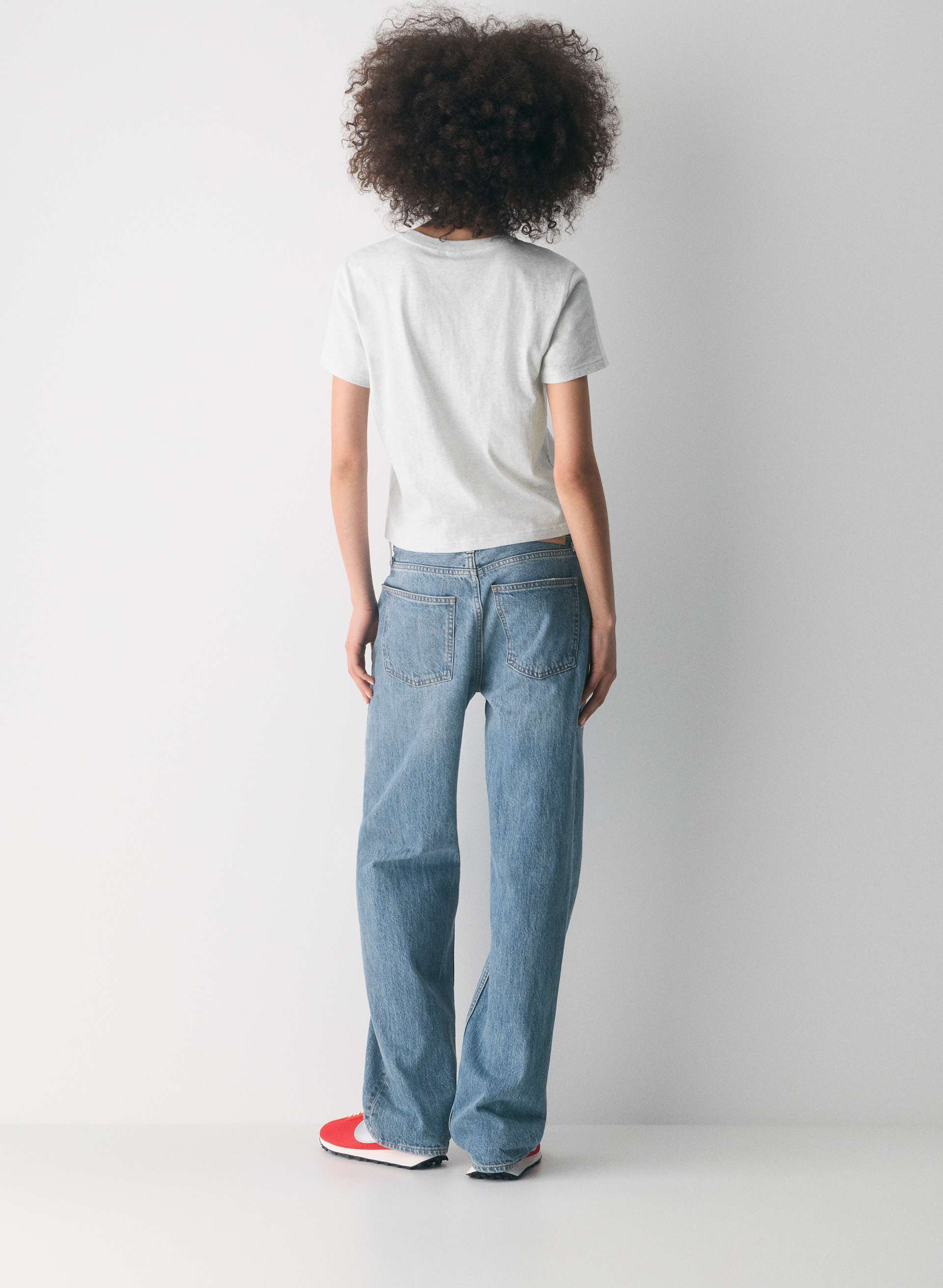 Soft 100% Cotton Jersey Crewneck T-shirt
