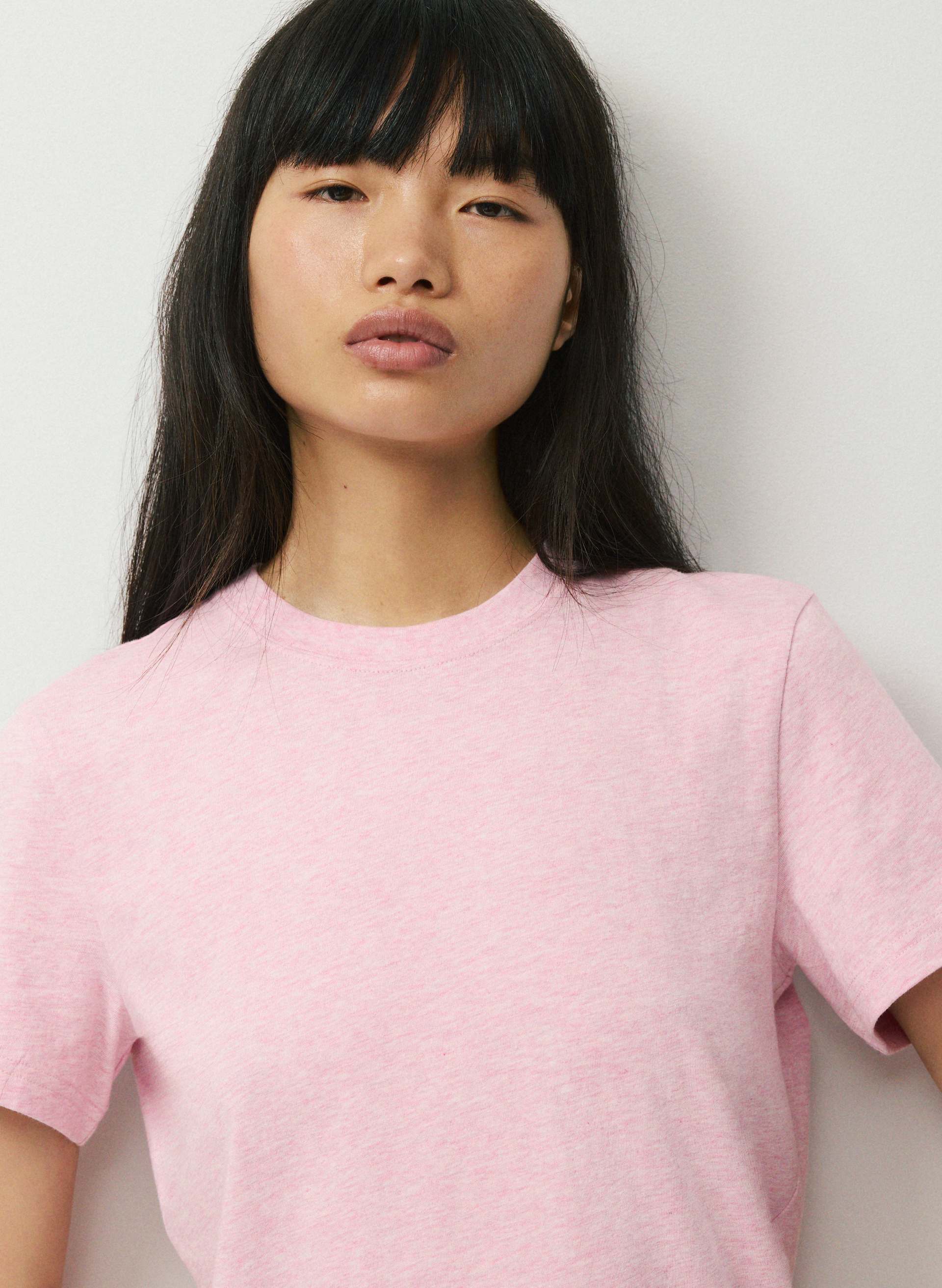Soft 100% Cotton Jersey Crewneck T-shirt