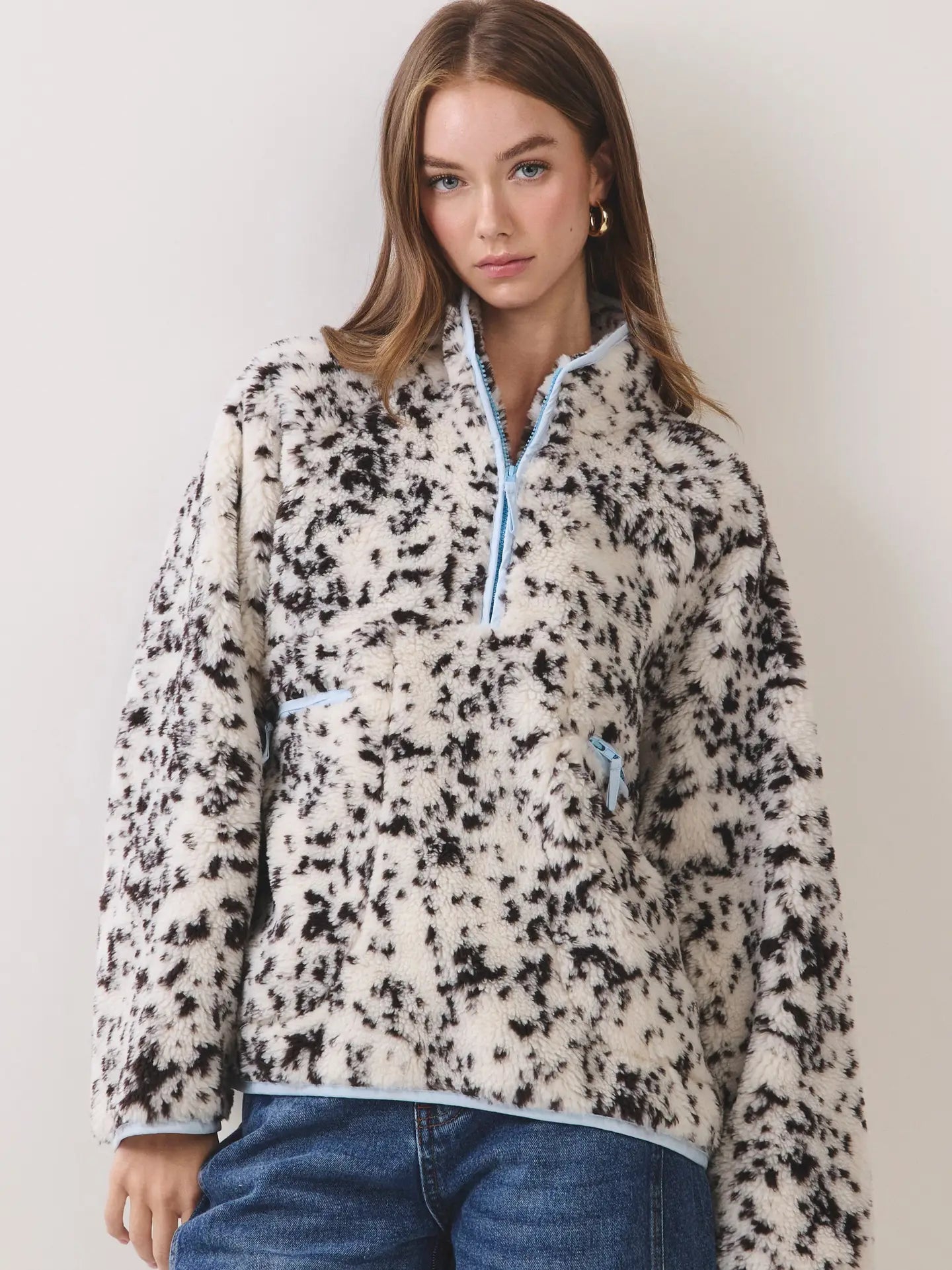 Soft Half-Zip Fleece Pullover