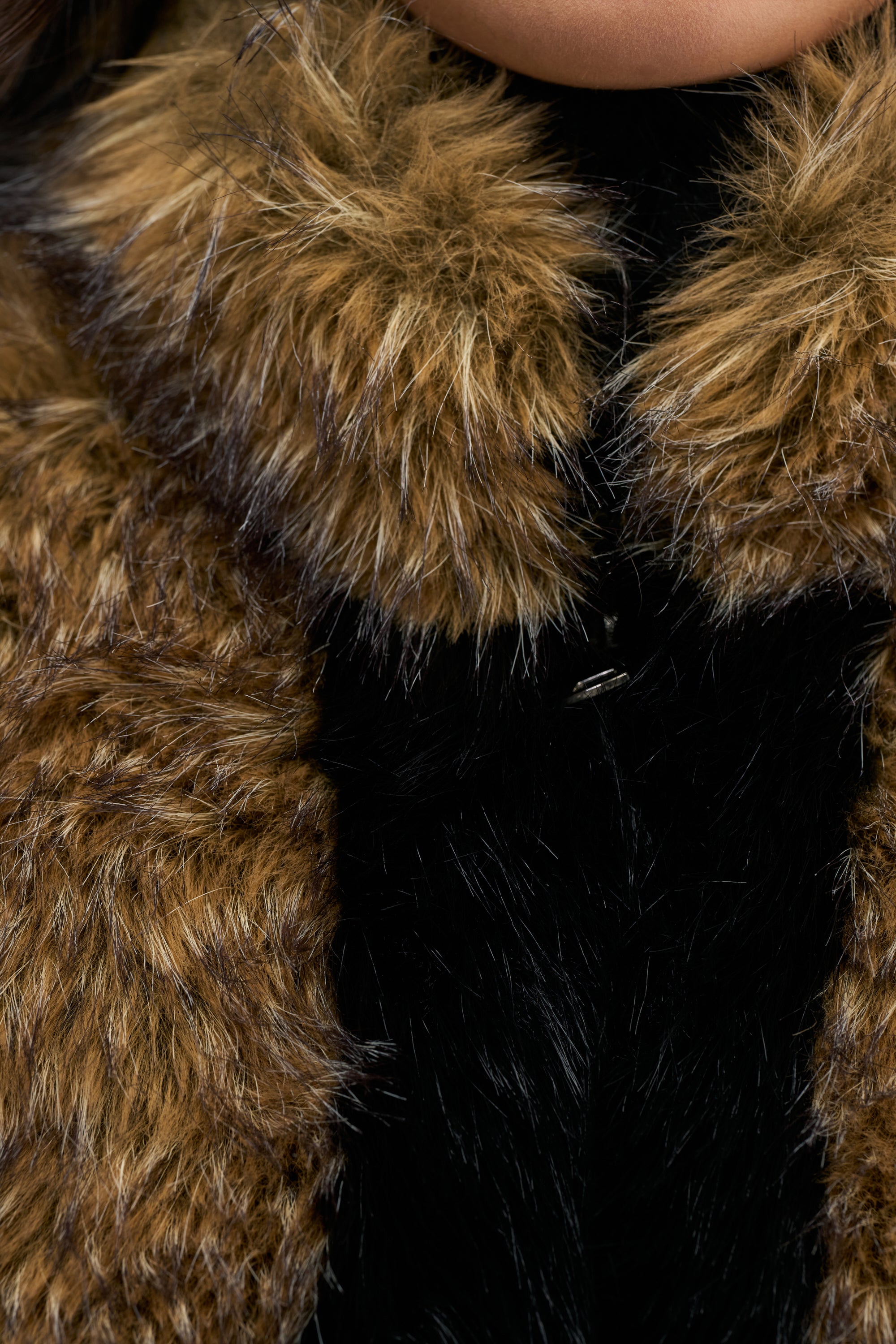 Hurricane Patchwork Faux Fur