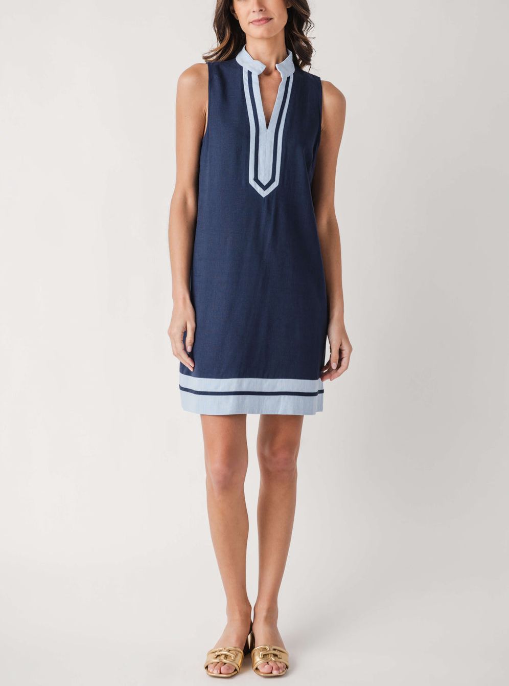 Harbor Trim Shift Dress