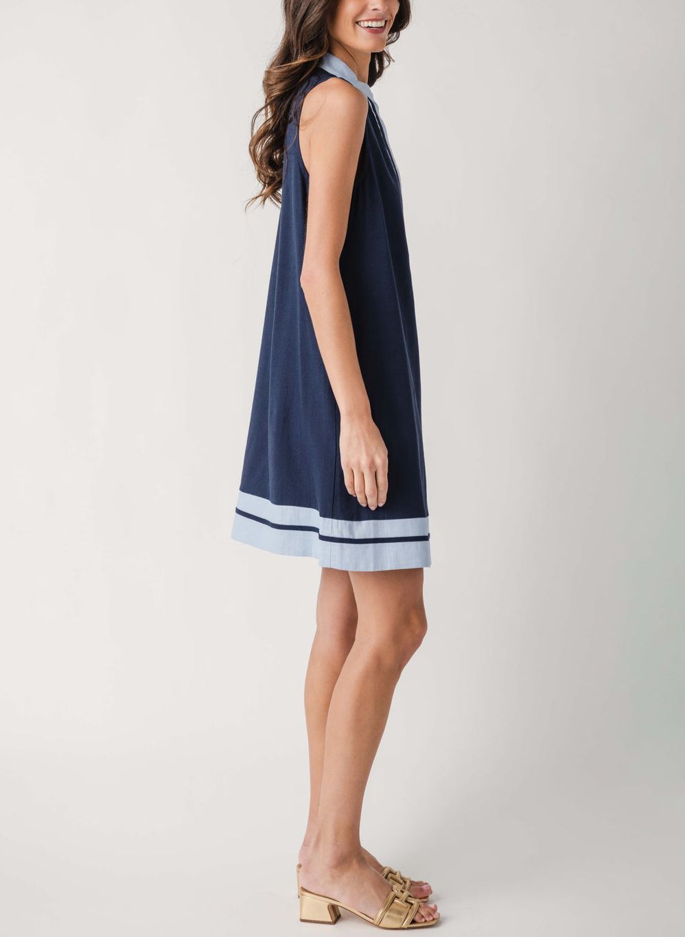 Harbor Trim Shift Dress