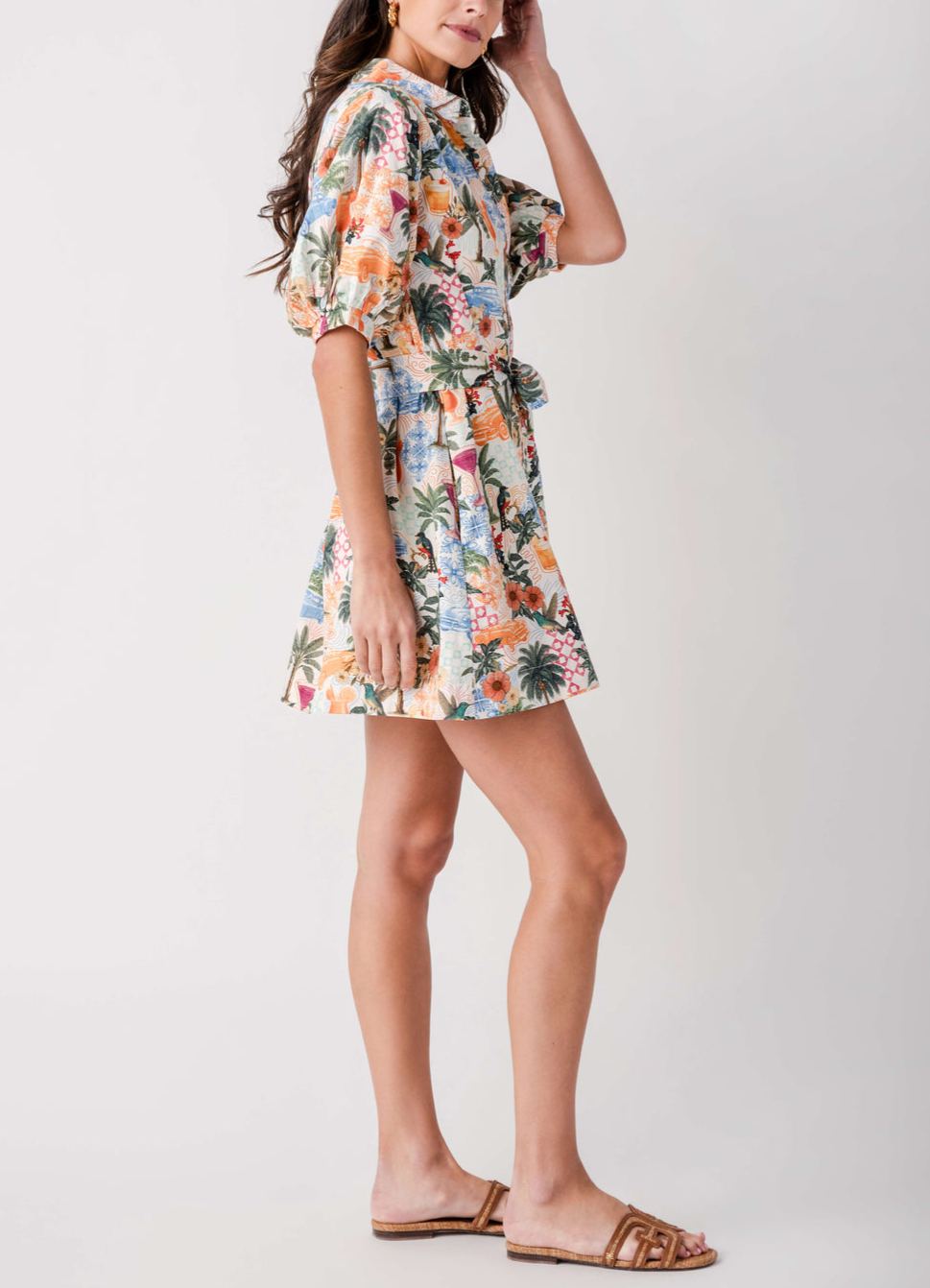 Forum Cabana Crush Mini Shirt Dress