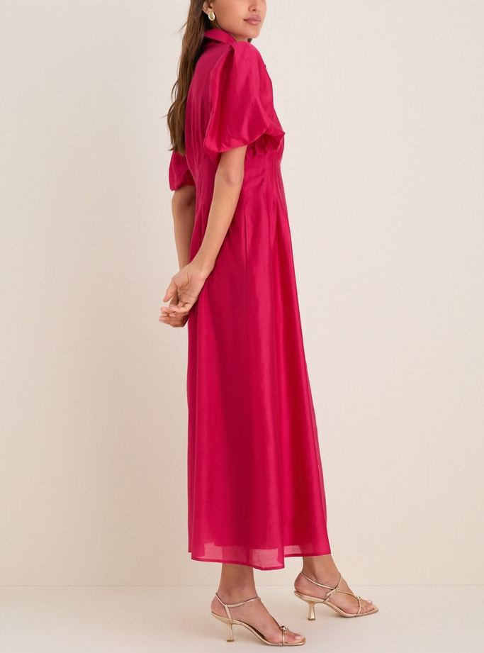 Navy Eyelet Delaney Dress