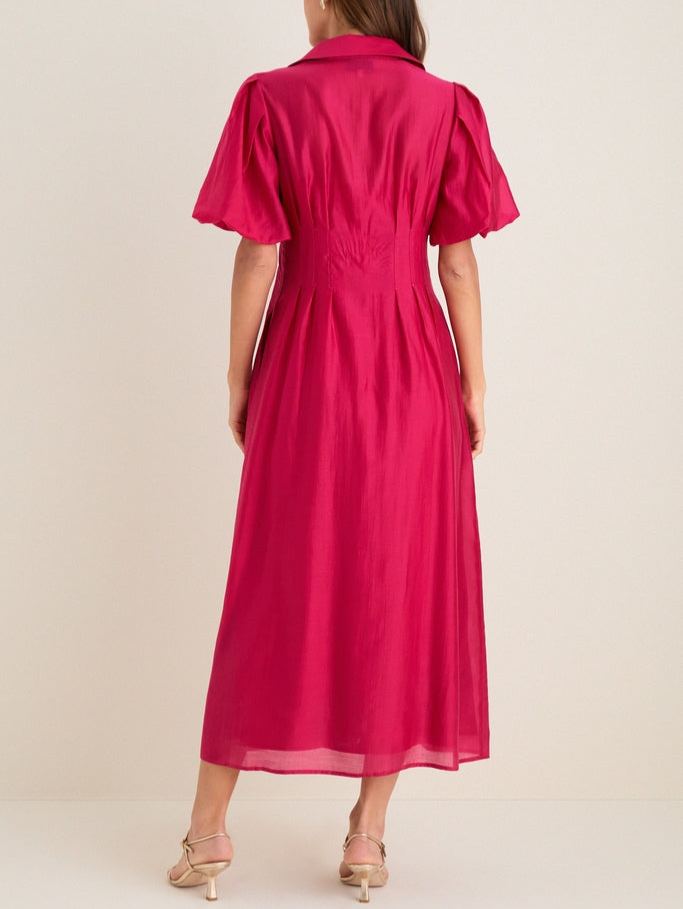 Navy Eyelet Delaney Dress