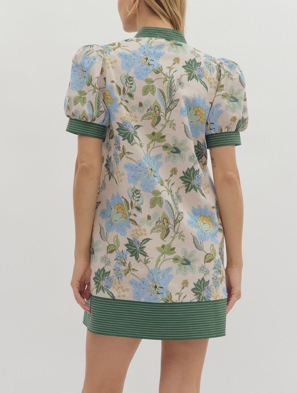 Happy As Can Be White Floral Dress