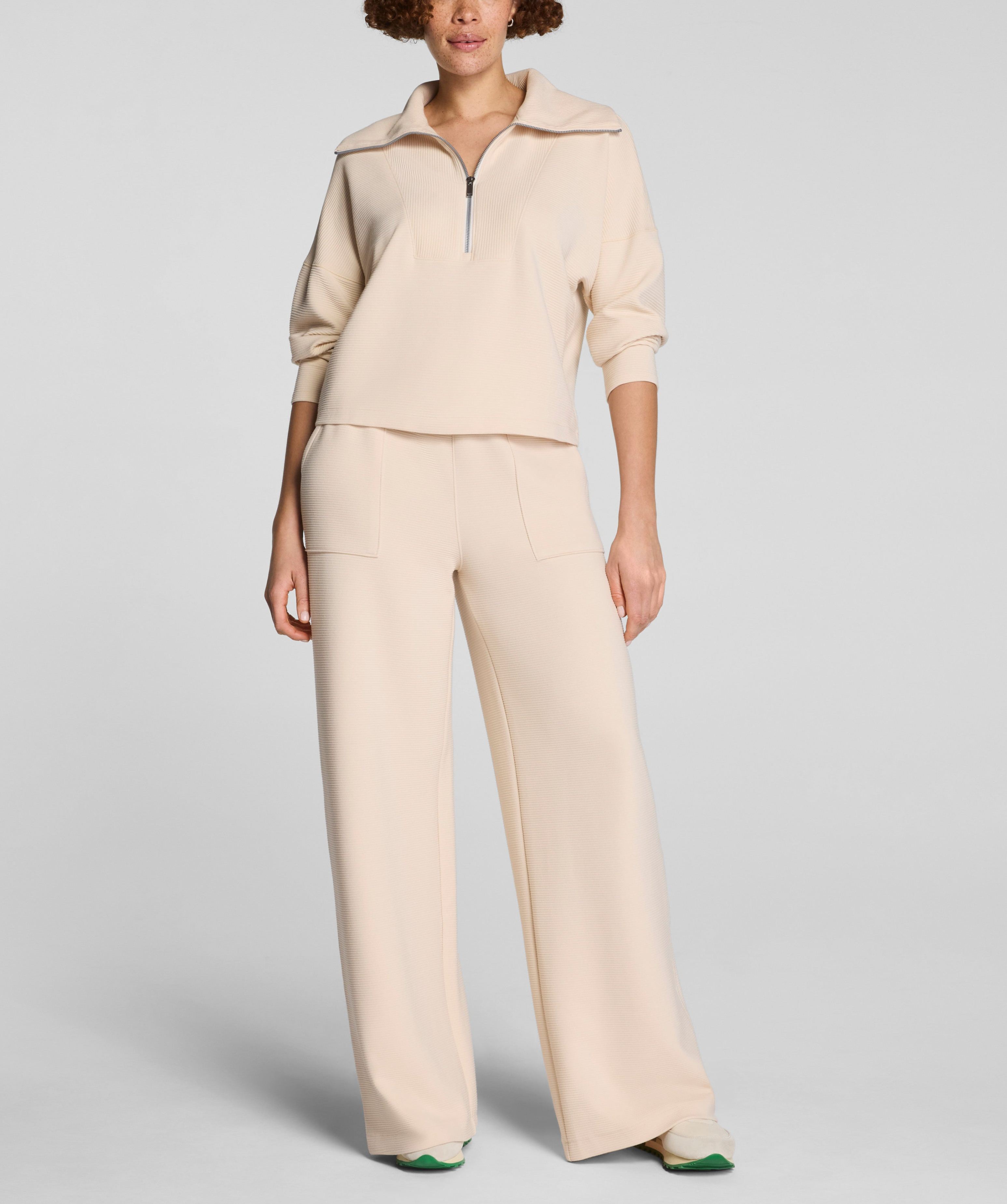 Chic Half-Zip Lounge Set