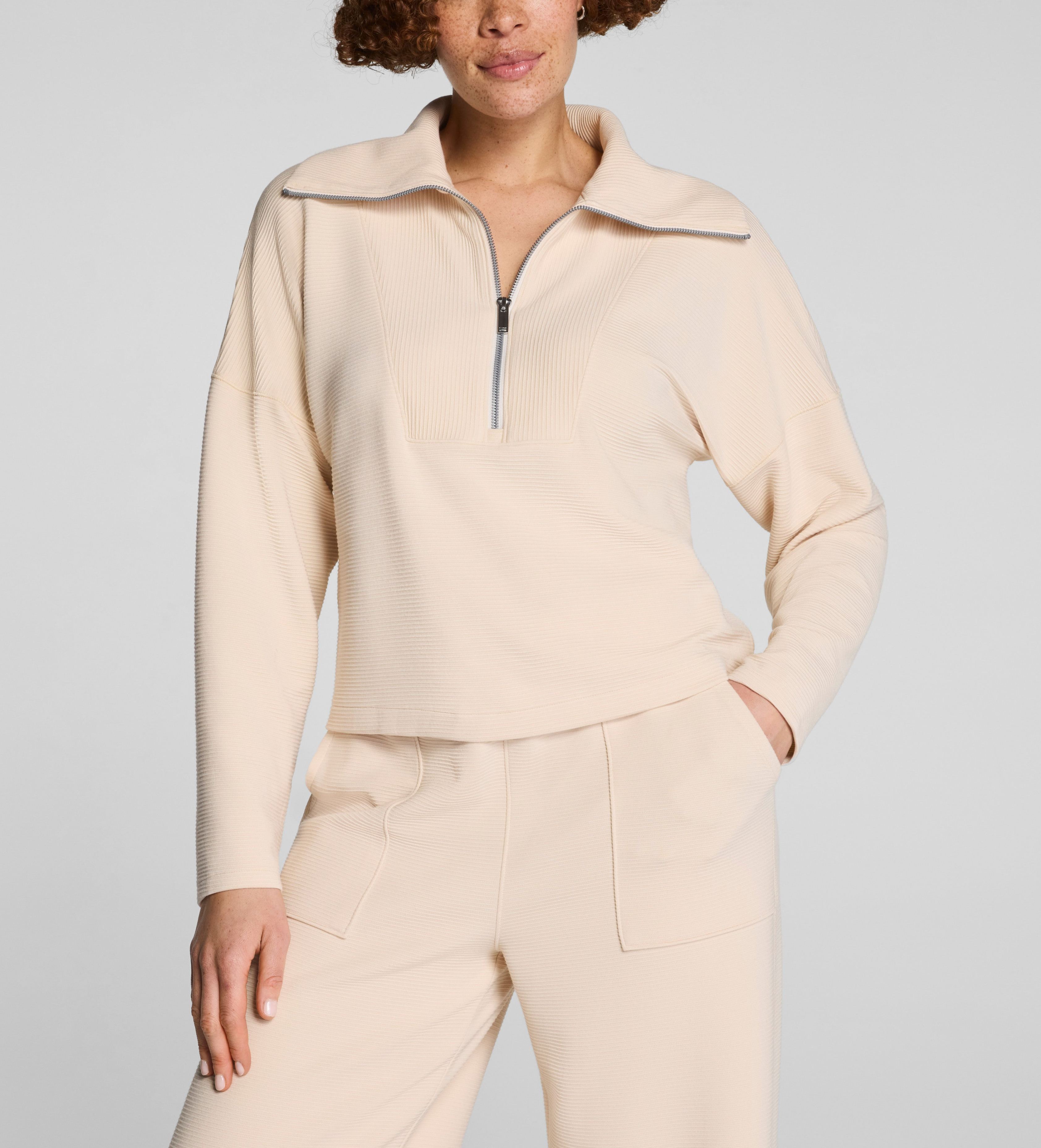 Chic Half-Zip Lounge Set