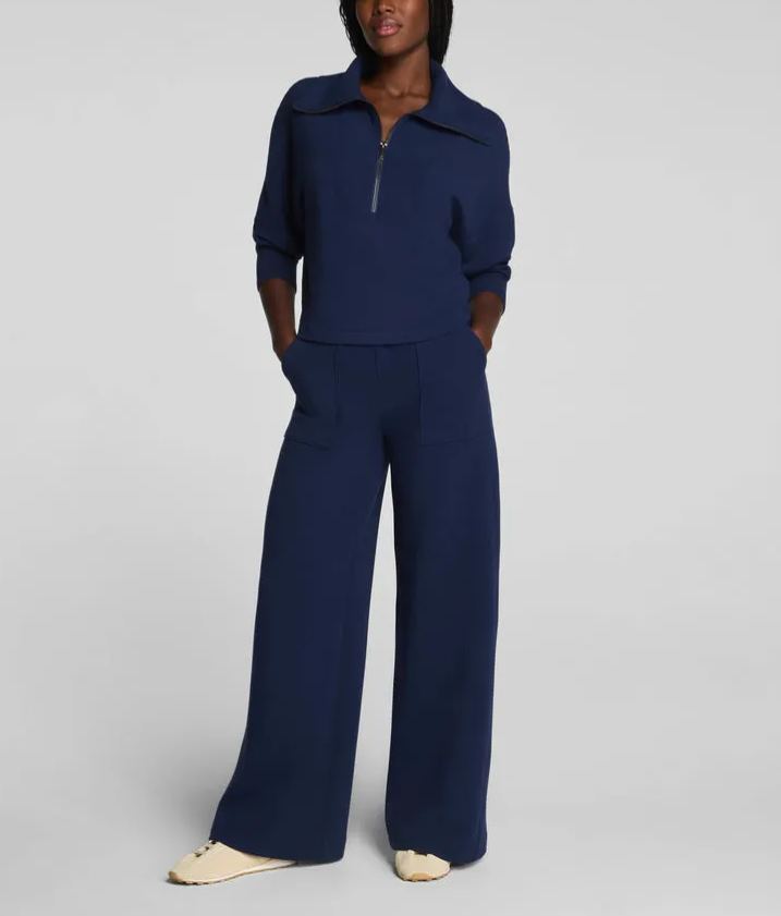 Chic Half-Zip Lounge Set