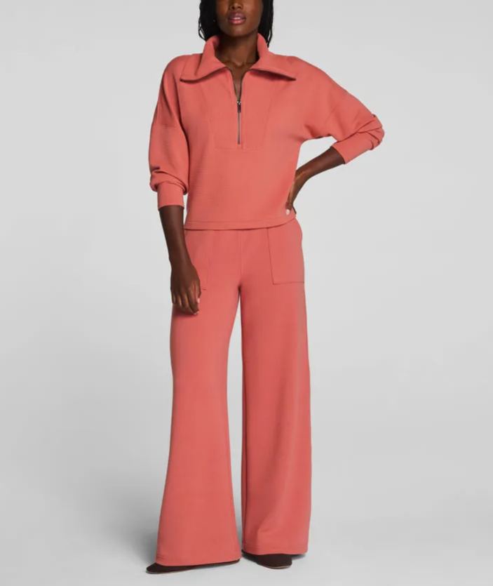 Chic Half-Zip Lounge Set