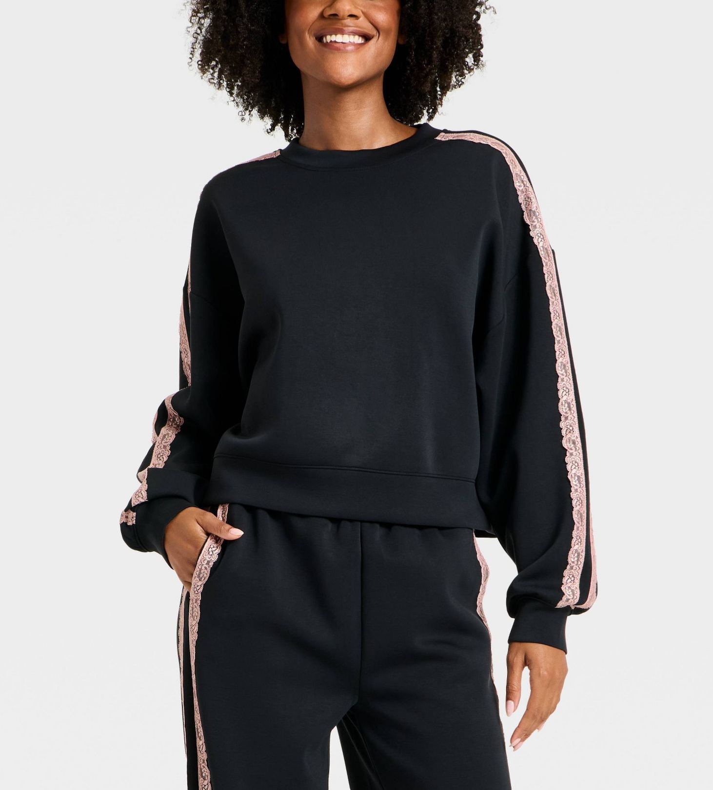 Trendy Side Stripe Lounge Set