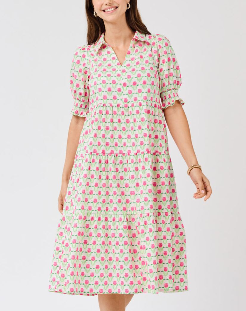 Floral Fanfare Molly Midi Dress