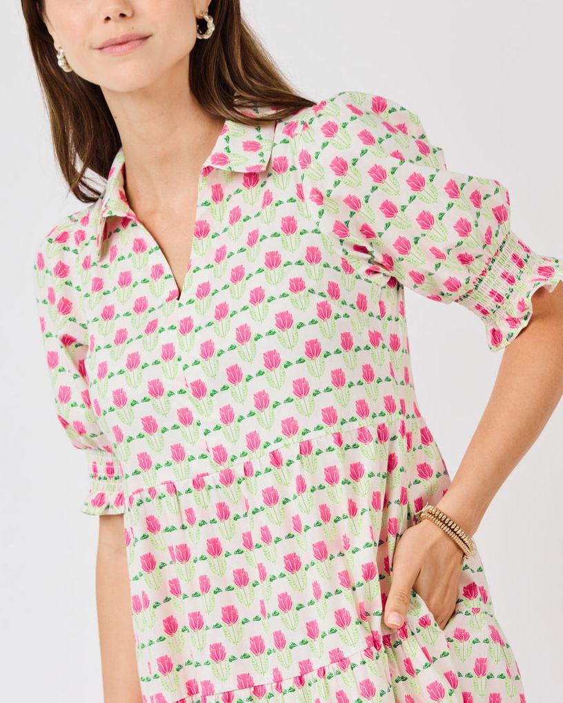 Floral Fanfare Molly Midi Dress